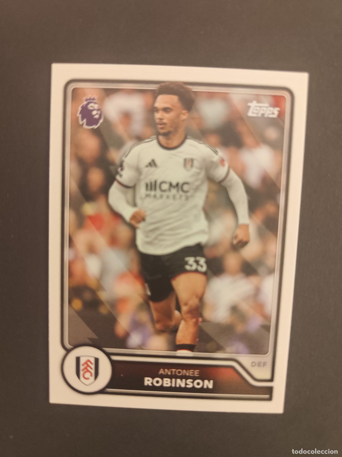 Cartes &agrave; collectionner de Football: 135 ANTONEE ROBINSON FULHAM TOPPS FLAGSHIP PREMIER LEAGUE 2026 2027 26 27