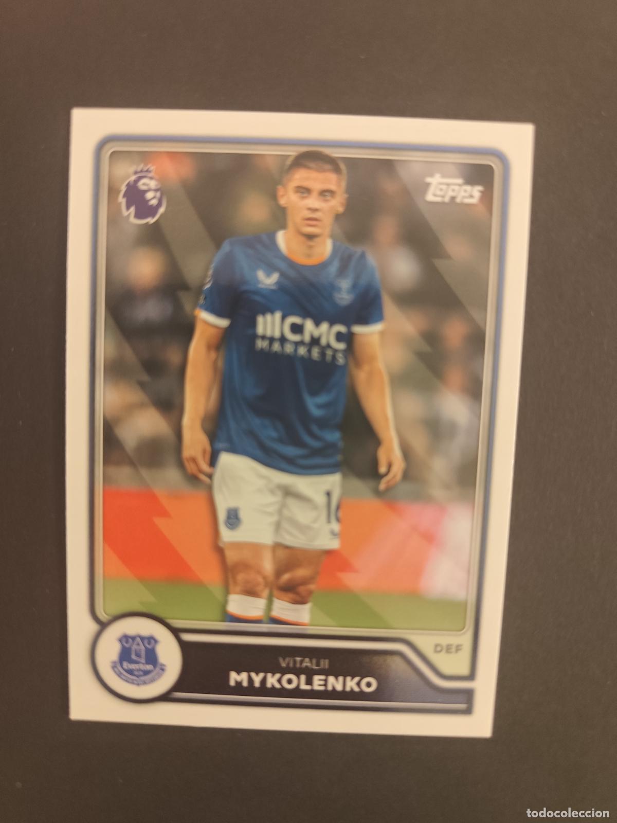 Cartes &agrave; collectionner de Football: 123 VITALII MYKOLENKO EVERTON TOPPS FLAGSHIP PREMIER LEAGUE 2026 2027 26 27
