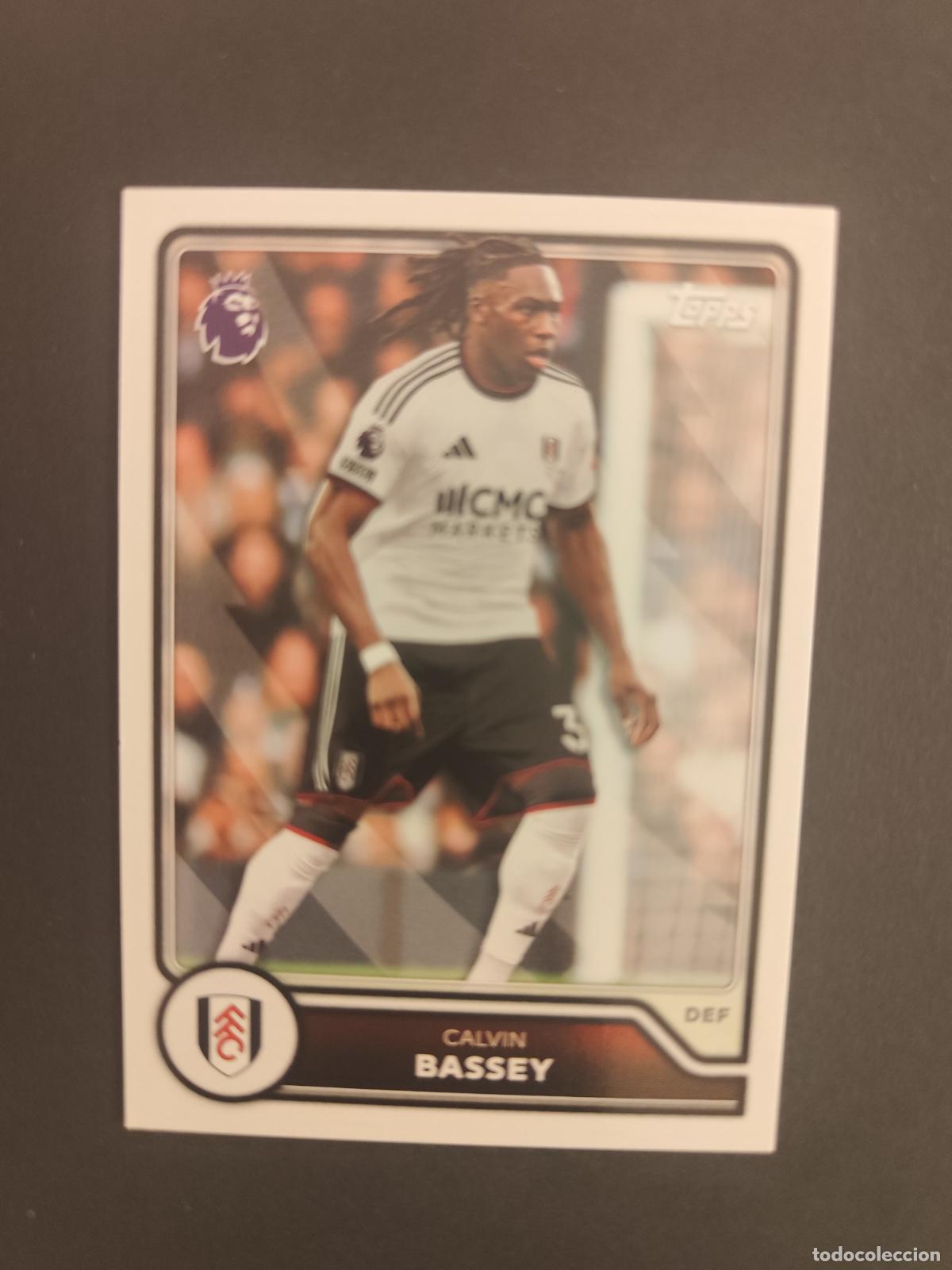 Cartes &agrave; collectionner de Football: 133 CALVIN BASSEY FULHAM TOPPS FLAGSHIP PREMIER LEAGUE 2026 2027 26 27