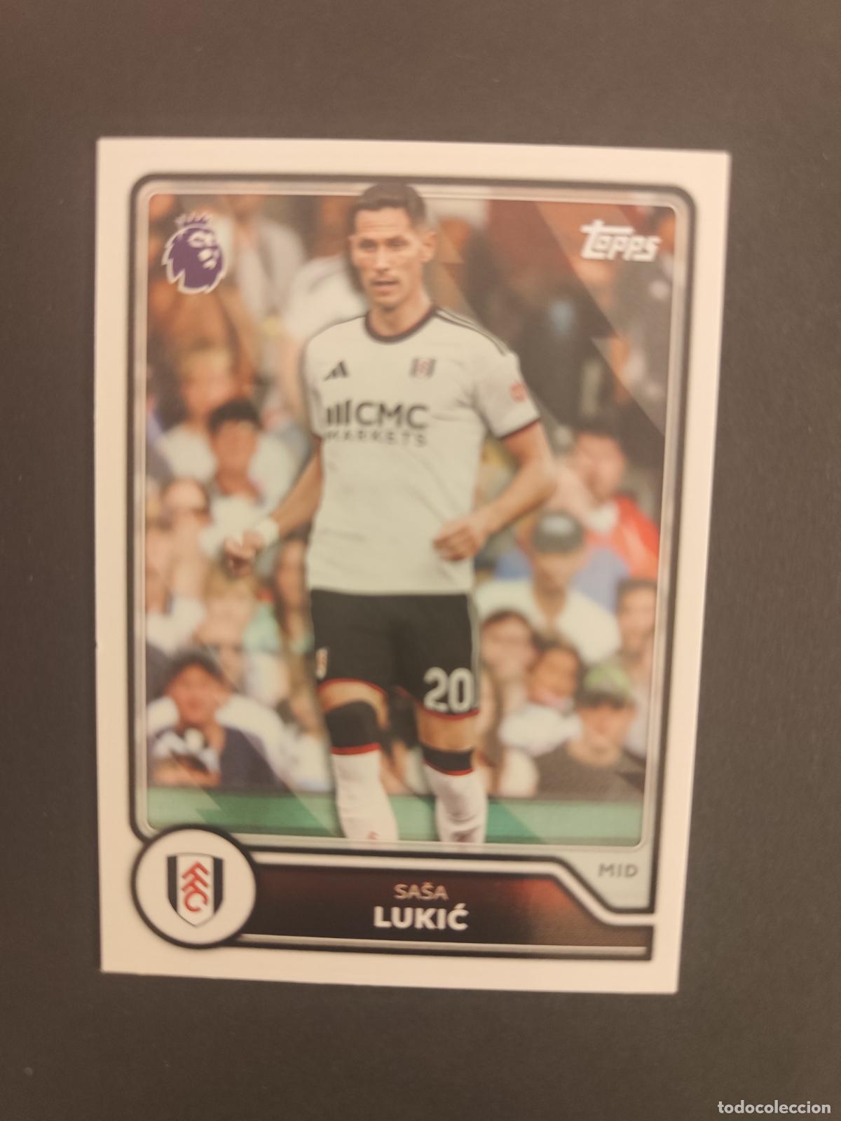 Cartes &agrave; collectionner de Football: 138 SA&Scaron;A LUKIĆ FULHAM TOPPS FLAGSHIP PREMIER LEAGUE 2026 2027 26 27