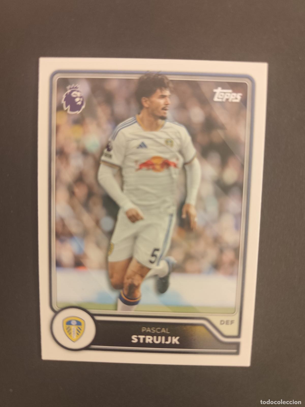 Cartes &agrave; collectionner de Football: 148 PASCAL STRUIJK LEEDS UNITED TOPPS FLAGSHIP PREMIER LEAGUE 2026 2027 26 27