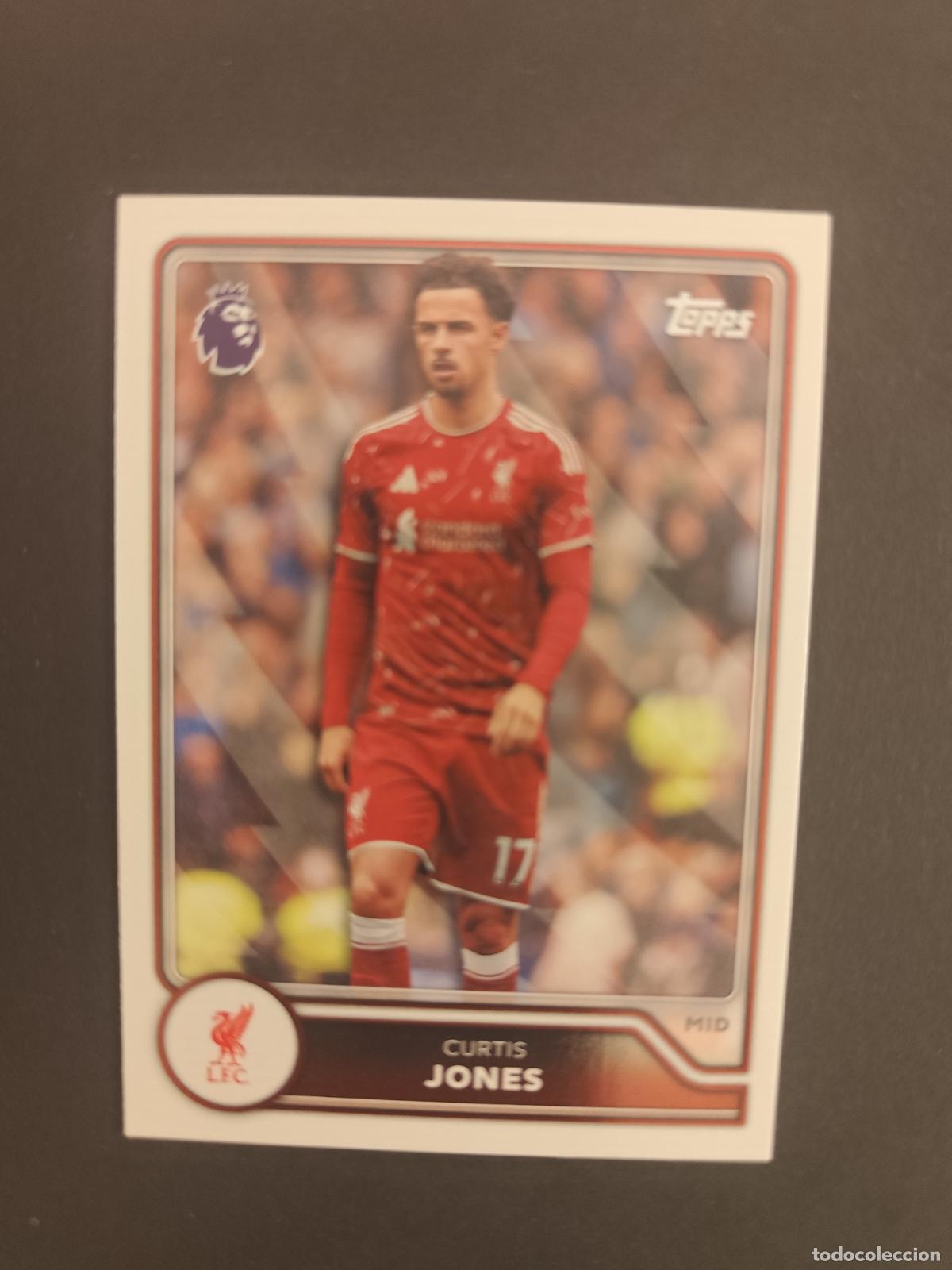 Cartes &agrave; collectionner de Football: 169 CURTIS JONES LIVERPOOL TOPPS FLAGSHIP PREMIER LEAGUE 2026 2027 26 27