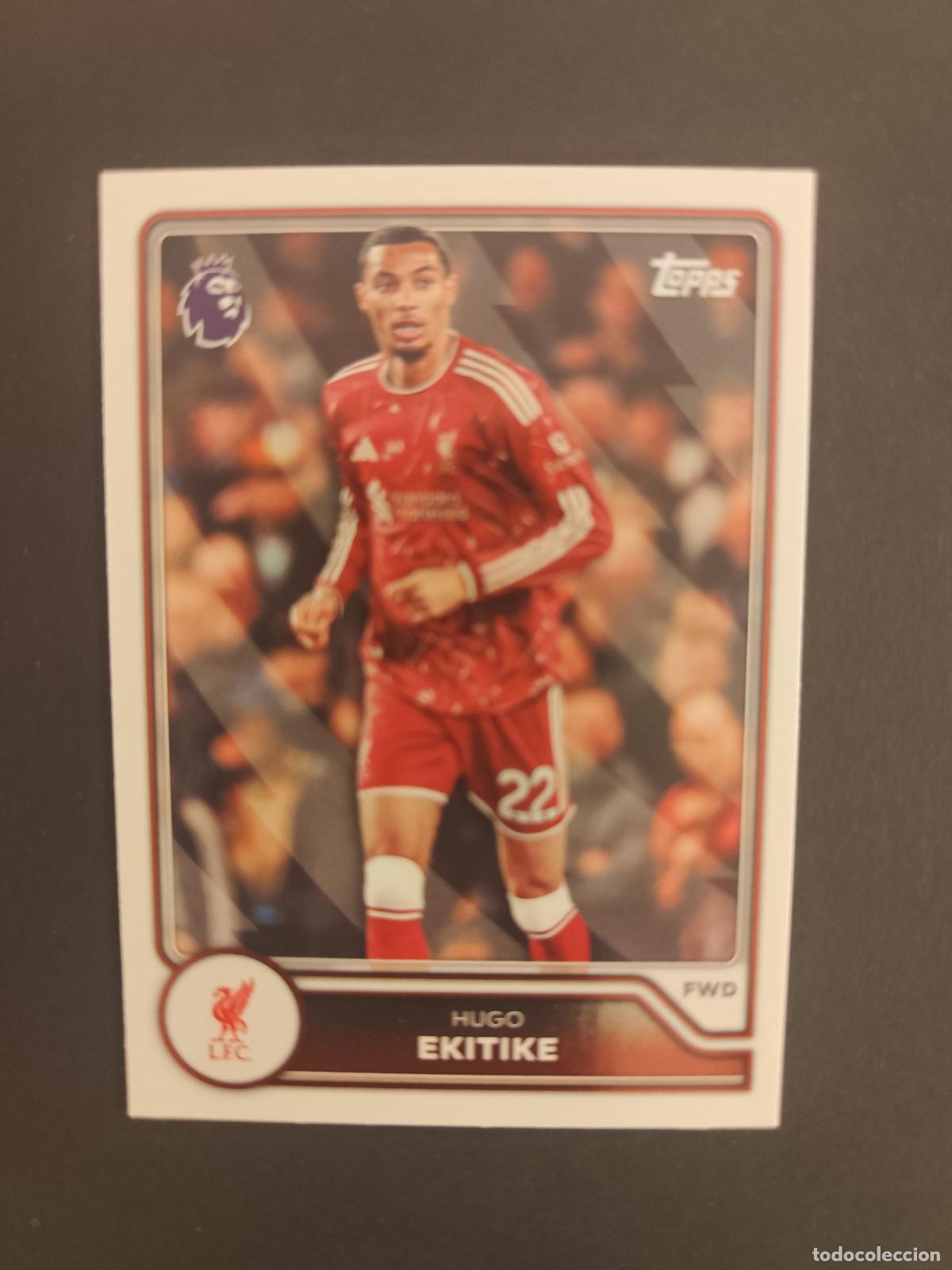 Cartes &agrave; collectionner de Football: 173 HUGO EKITIKE LIVERPOOL TOPPS FLAGSHIP PREMIER LEAGUE 2026 2027 26 27