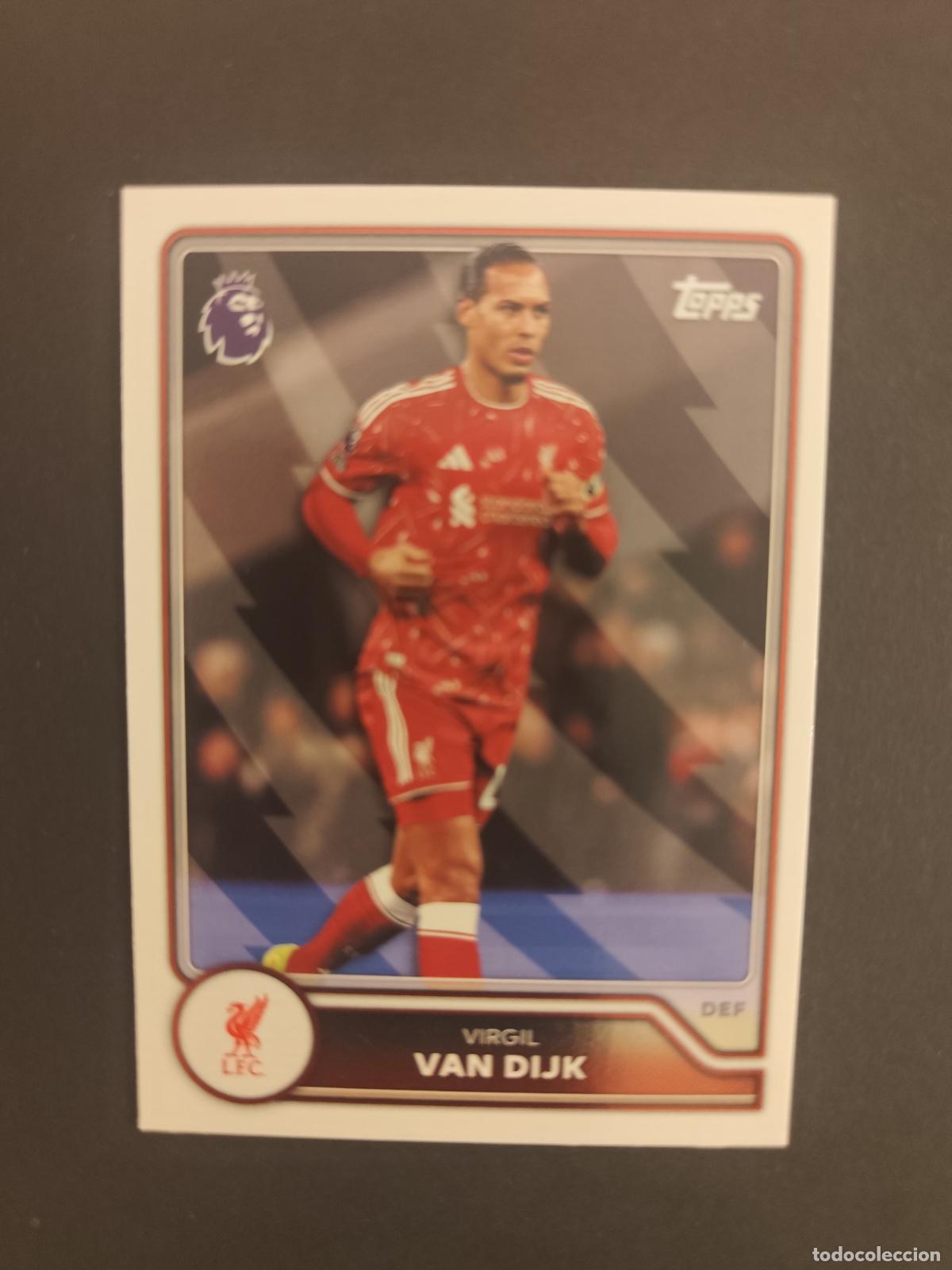 Cartes &agrave; collectionner de Football: 162 VIRGIL VAN DIJK LIVERPOOL TOPPS FLAGSHIP PREMIER LEAGUE 2026 2027 26 27