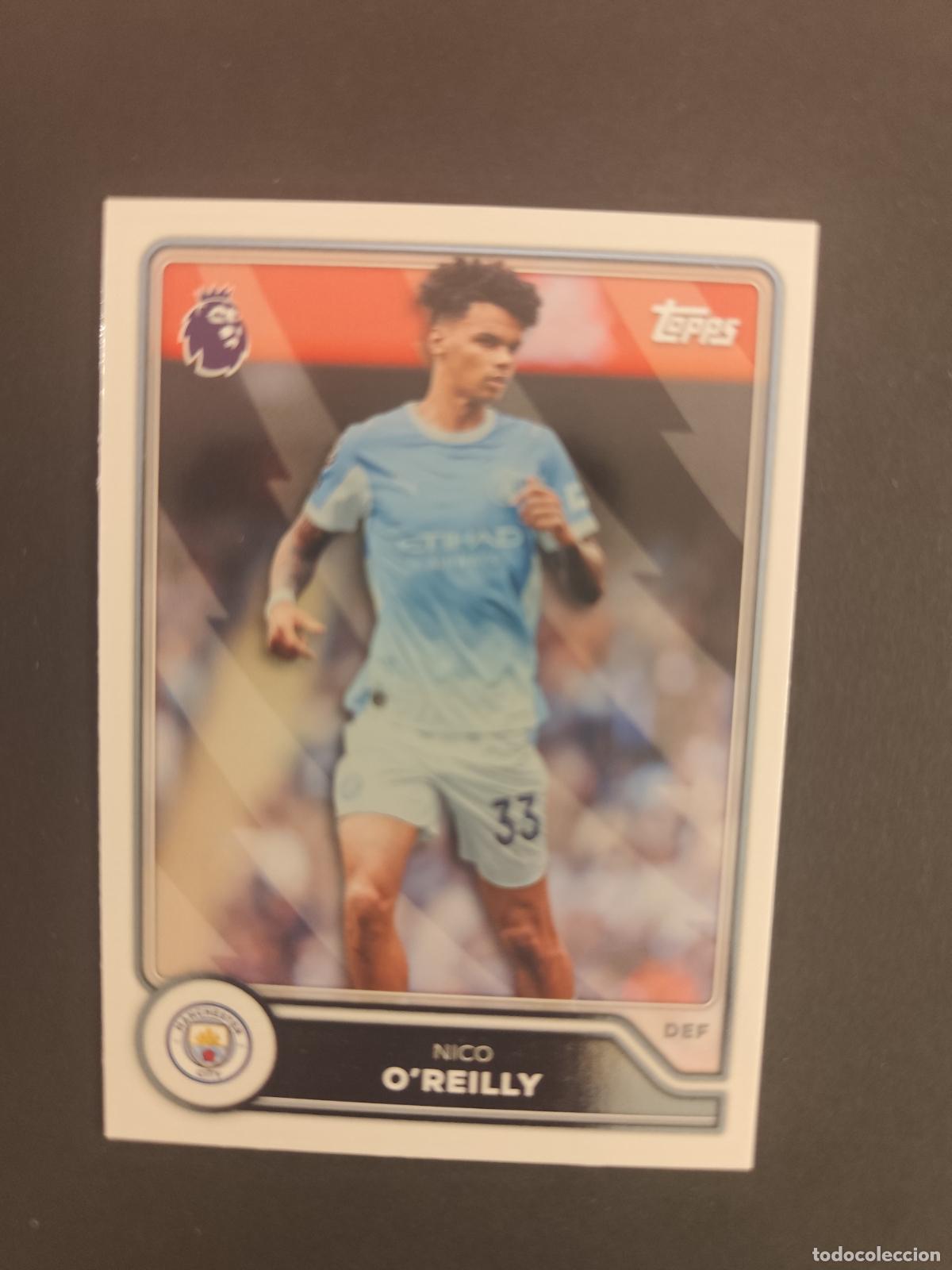 Cartes &agrave; collectionner de Football: 178 NICO O'REILLY MANCHESTER CITY TOPPS FLAGSHIP PREMIER LEAGUE 2026 2027 26 27