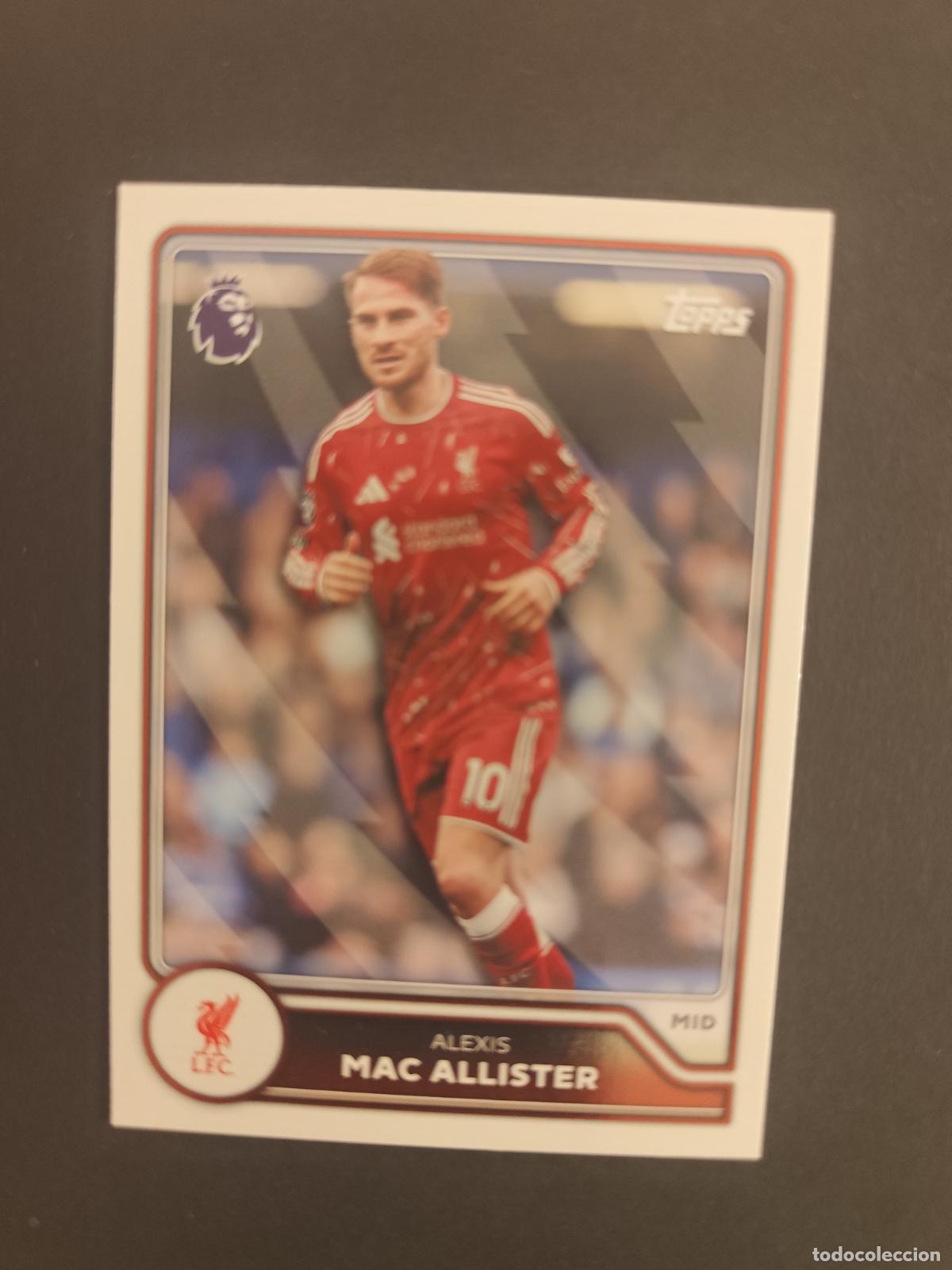 Cartes &agrave; collectionner de Football: 167 ALEXIS MAC ALLISTER LIVERPOOL TOPPS FLAGSHIP PREMIER LEAGUE 2026 2027 26 27