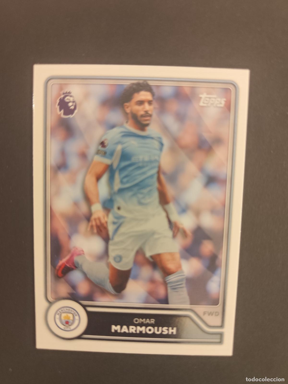 Cartes &agrave; collectionner de Football: 187 OMAR MARMOUSH MANCHESTER CITY TOPPS FLAGSHIP PREMIER LEAGUE 2026 2027 26 27