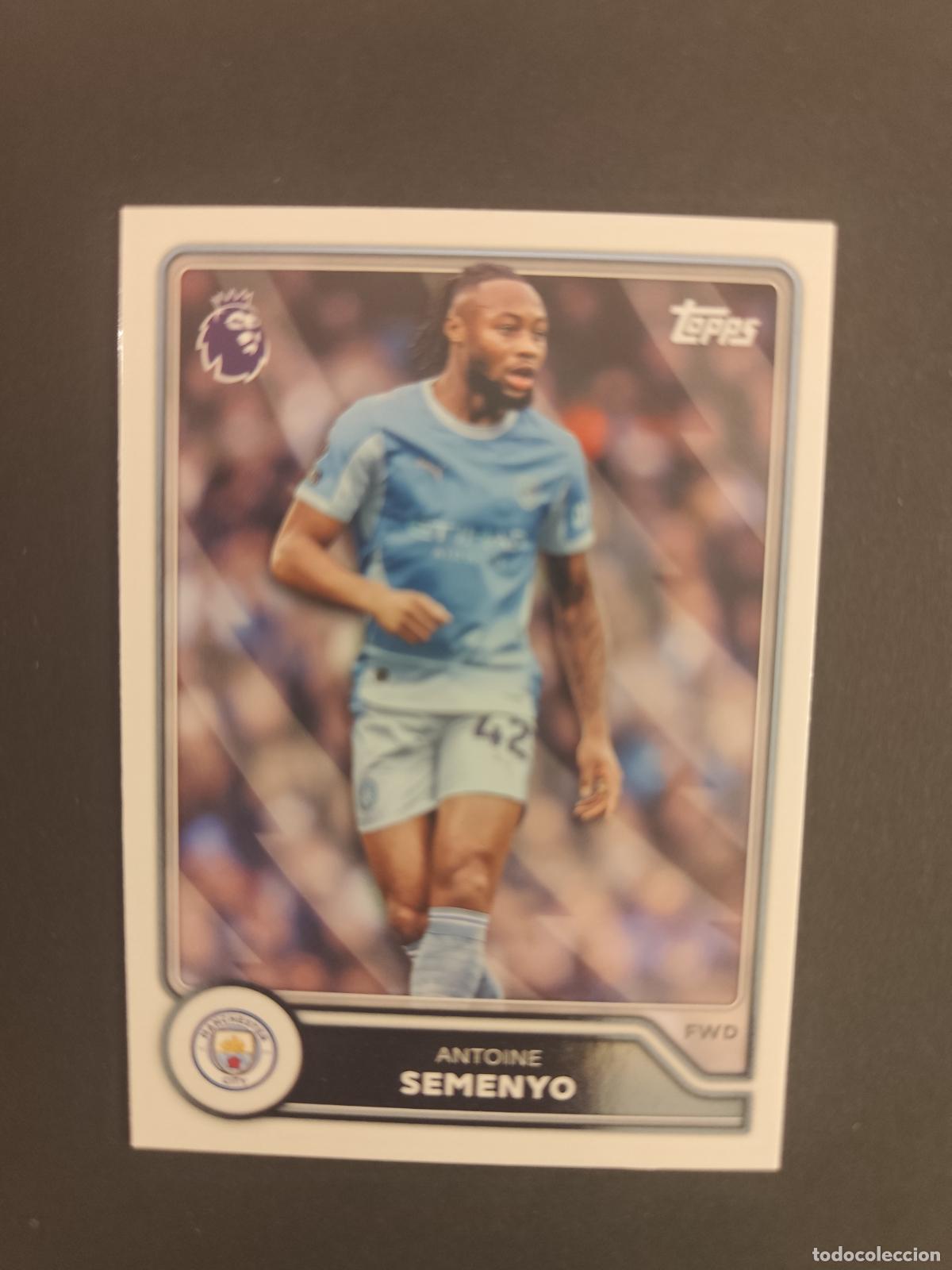 Fu&szlig;ball-Sticker: 185 ANTOINE SEMENYO MANCHESTER CITY TOPPS FLAGSHIP PREMIER LEAGUE 2026 2027 26 27