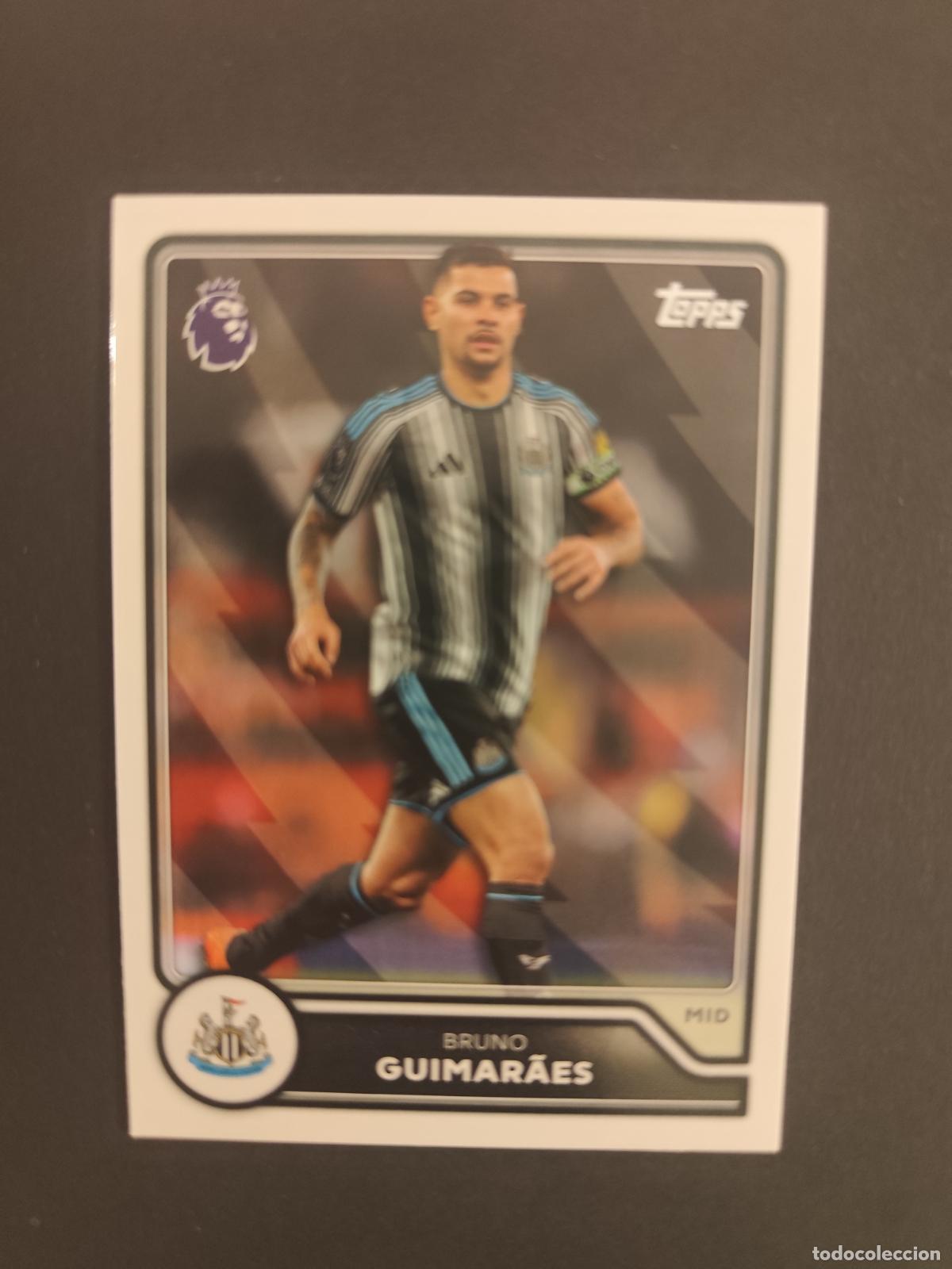 Figurine di Calcio: 211 BRUNO GUIMAR&Atilde;ES NEWCASTLE UNITED TOPPS FLAGSHIP PREMIER LEAGUE 2026 2027 26 27