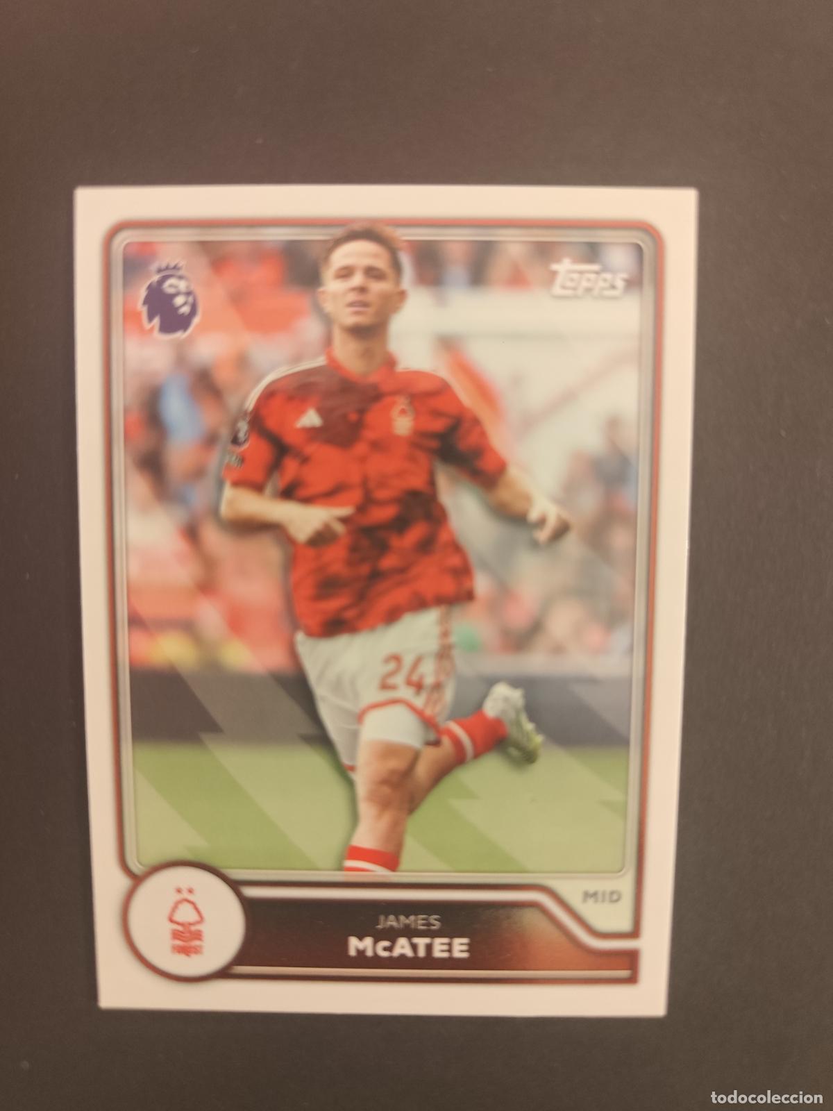 Figurine di Calcio: 223 JAMES MCATEE NOTTINGHAM FOREST TOPPS FLAGSHIP PREMIER LEAGUE 2026 2027 26 27