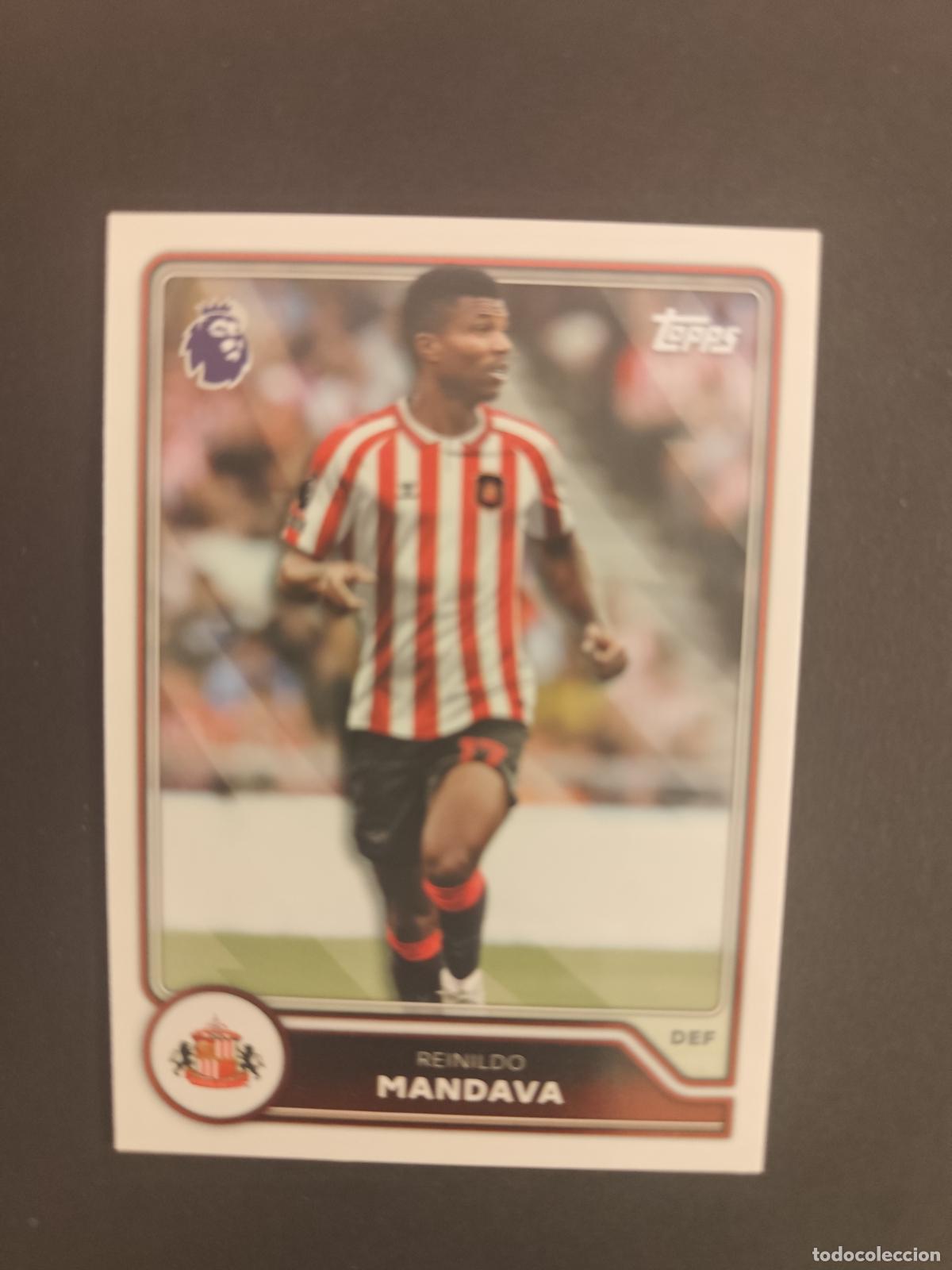 Cromos de f&uacute;tbol: 232 REINILDO MANDAVA SUNDERLAND TOPPS FLAGSHIP PREMIER LEAGUE 2026 2027 26 27