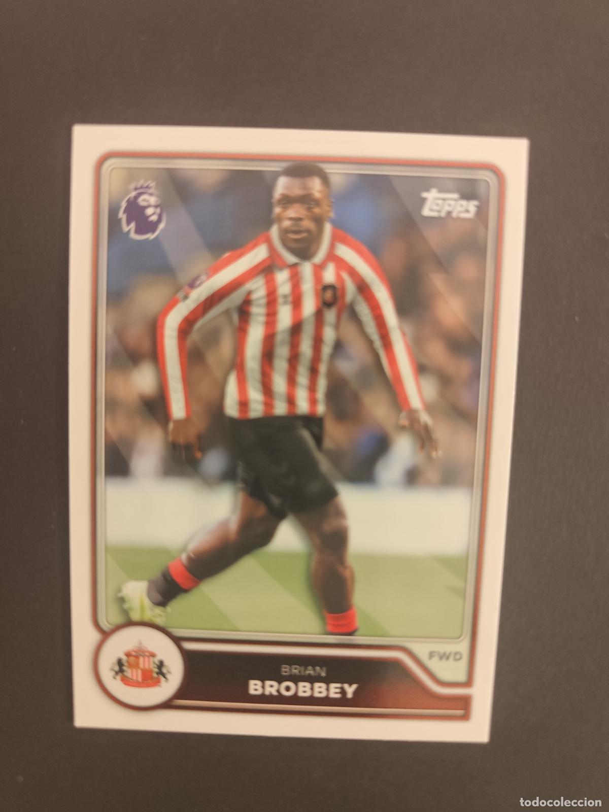 Cromos de f&uacute;tbol: 241 BRIAN BROBBEY SUNDERLAND TOPPS FLAGSHIP PREMIER LEAGUE 2026 2027 26 27
