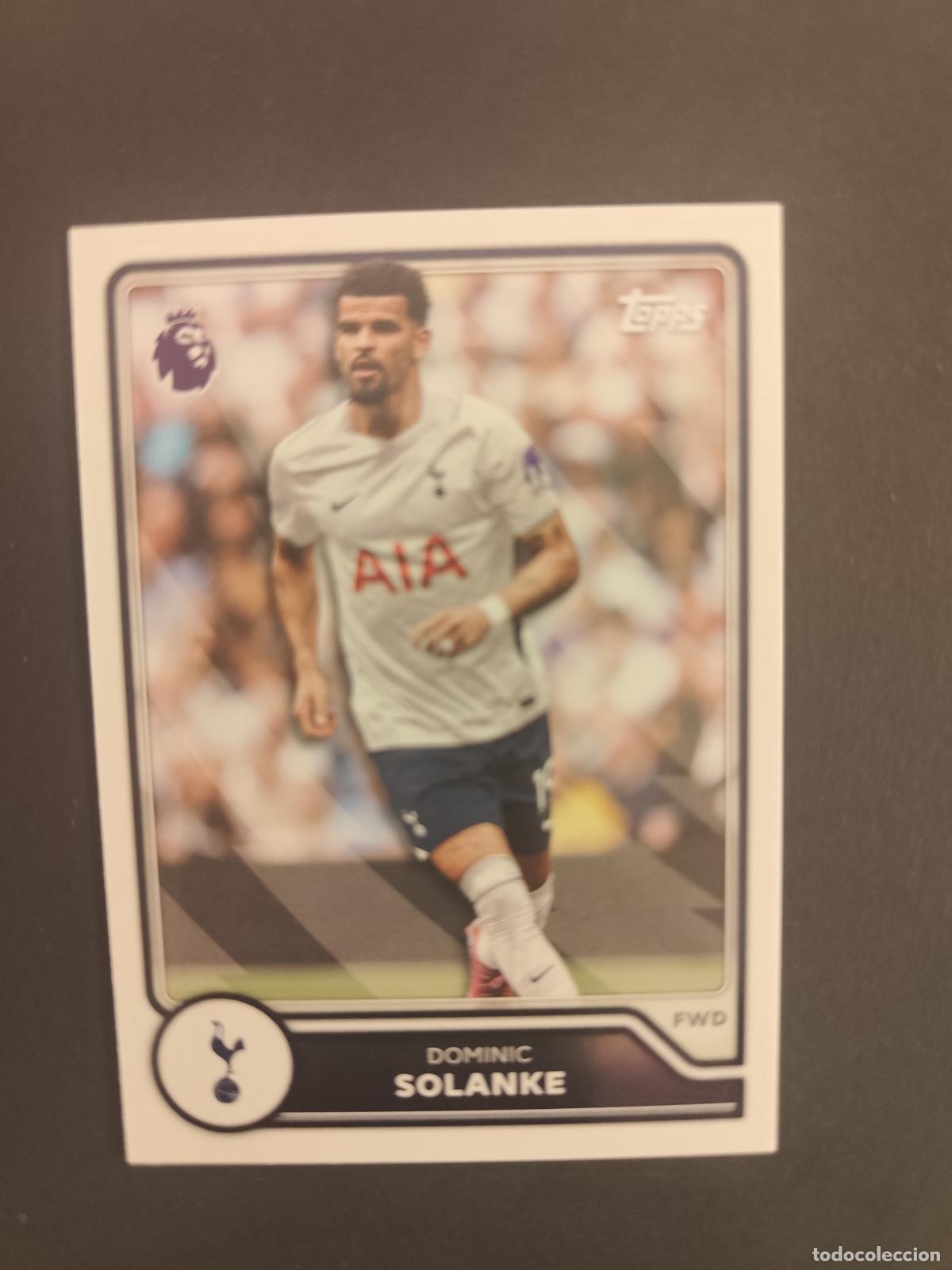 Cromos de f&uacute;tbol: 258 DOMINIC SOLANKE TOTTENHAM HOTSPUR TOPPS FLAGSHIP PREMIER LEAGUE 2026 2027 26 27