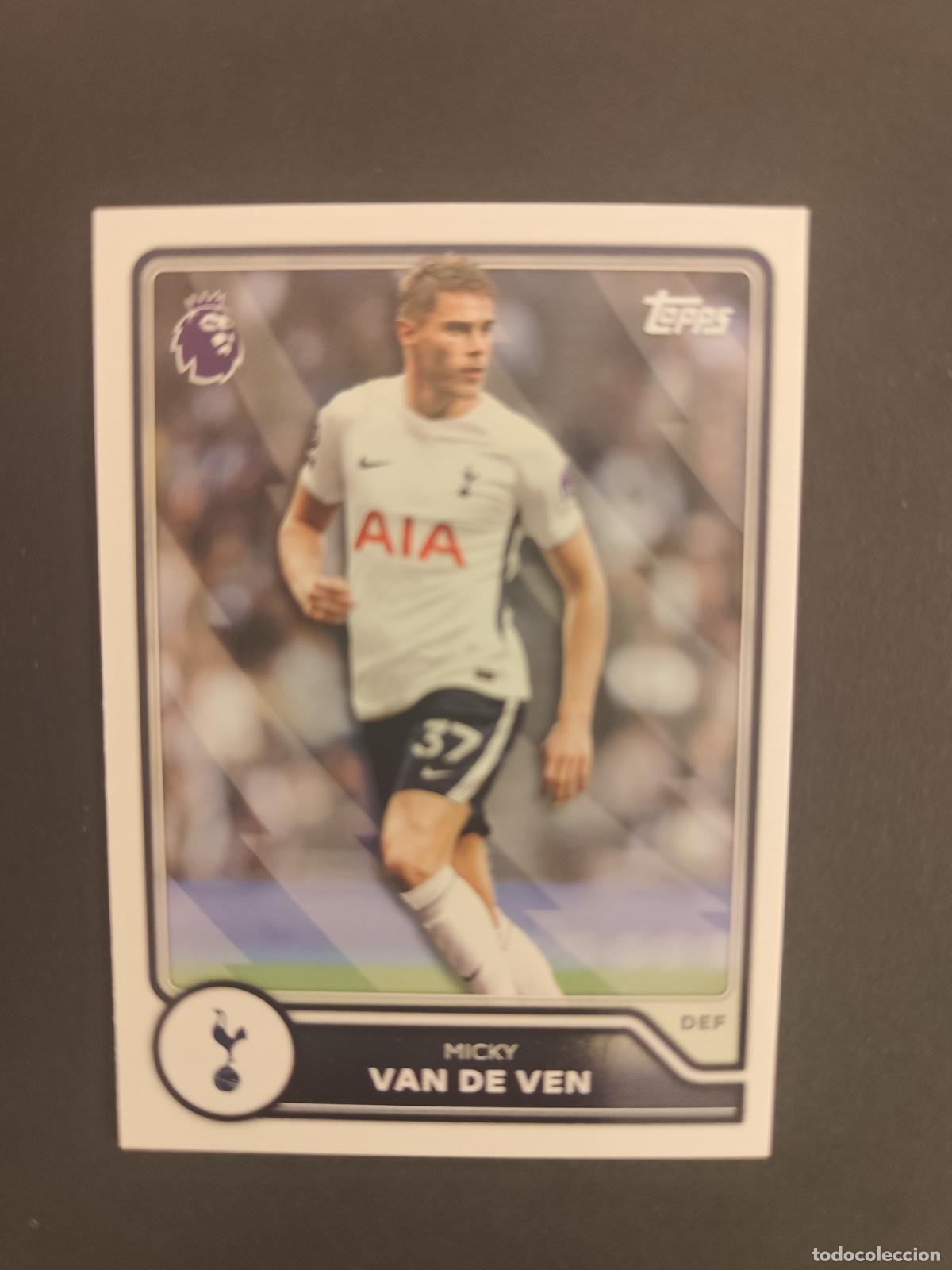Cromos de f&uacute;tbol: 246 MICKY VAN DE VEN TOTTENHAM HOTSPUR TOPPS FLAGSHIP PREMIER LEAGUE 2026 2027 26 27
