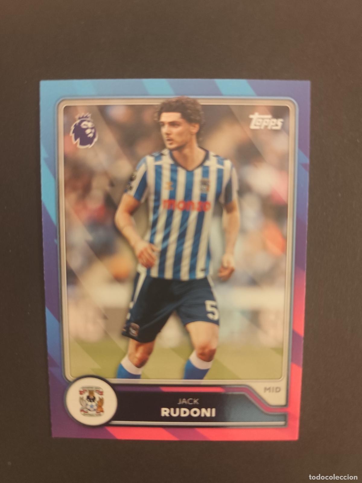 Cromos de f&uacute;tbol: 266 JACK RUDONI COVENTRY CITY PARALELA PARALLEL TOPPS FLAGSHIP PREMIER LEAGUE 2026 2027 26 27