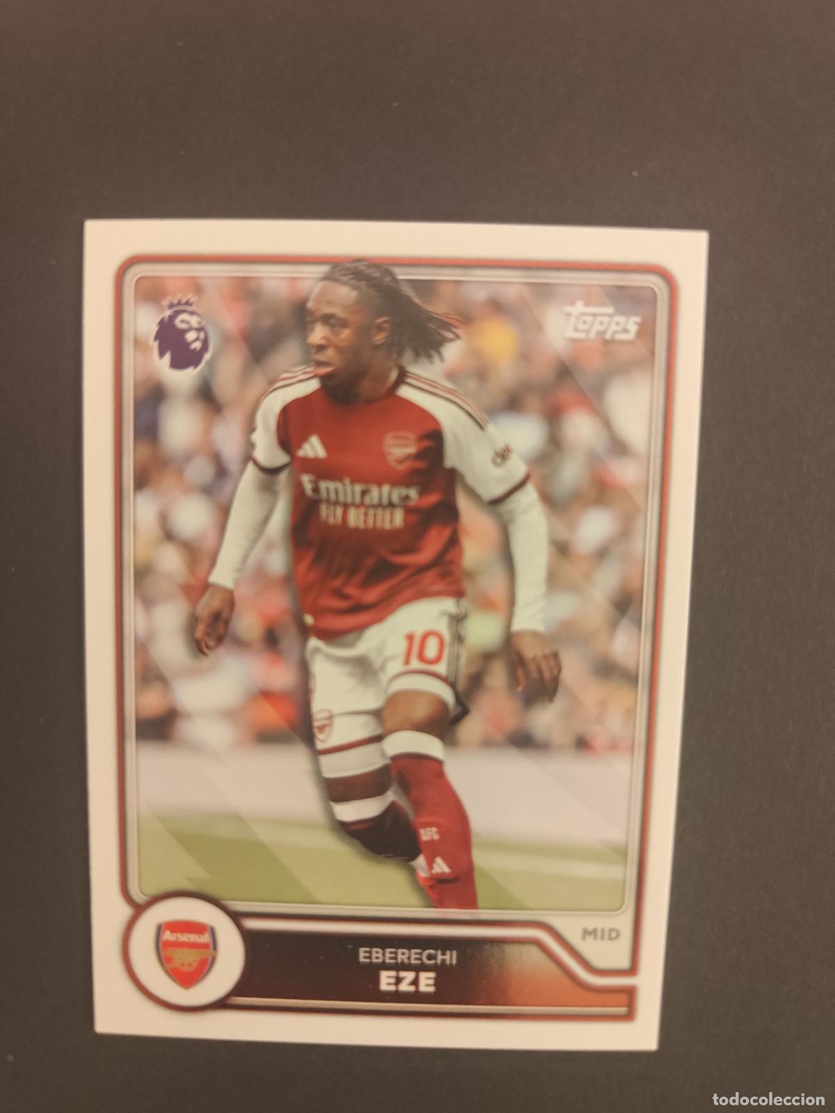 Cromos de f&uacute;tbol: 30 EB&Eacute;BERECHI EZE ARSENAL TOPPS FLAGSHIP PREMIER LEAGUE 2026 2027 26 27
