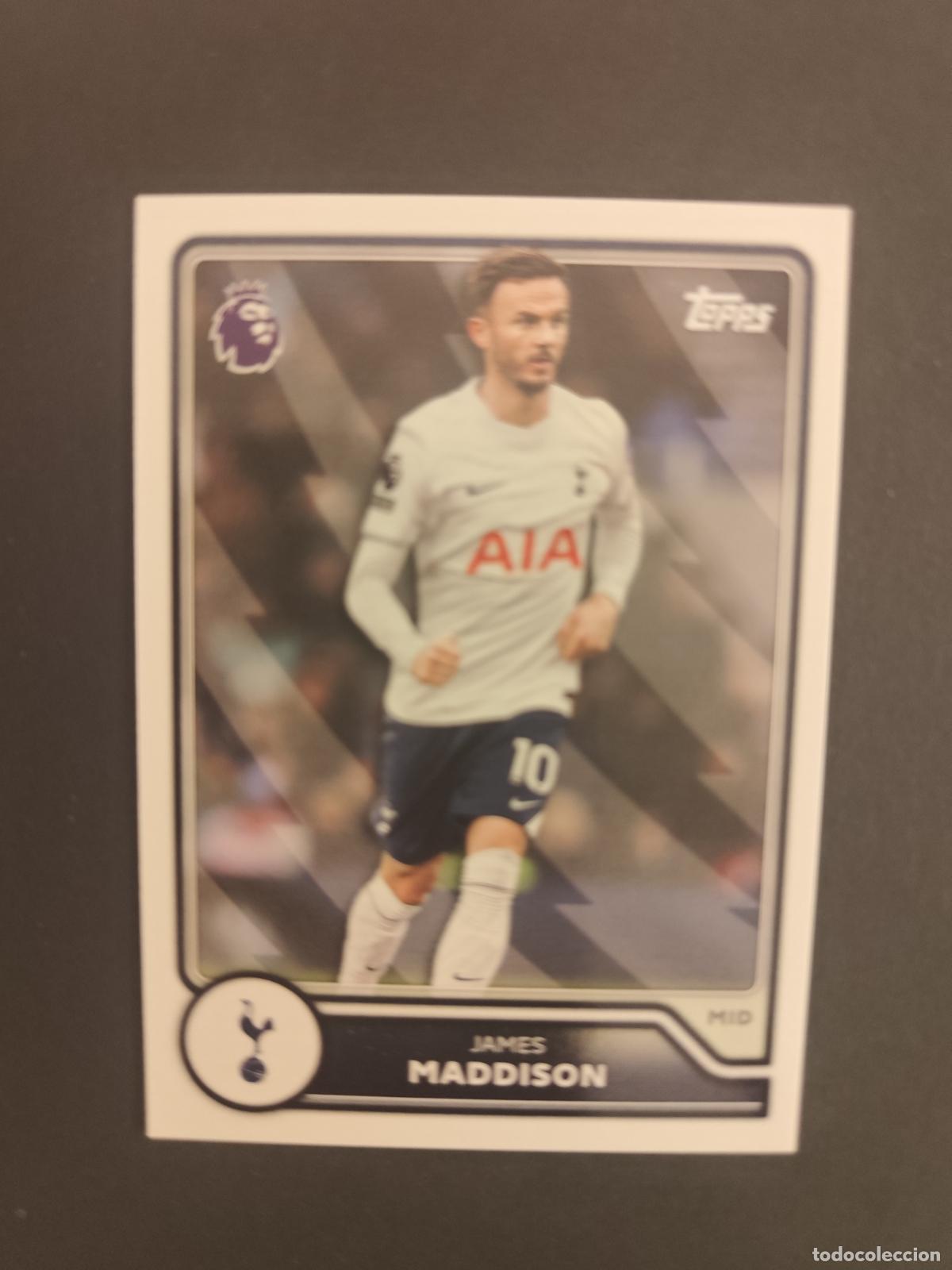 Cromos de f&uacute;tbol: 256 JAMES MADDISON TOTTENHAM HOTSPUR TOPPS FLAGSHIP PREMIER LEAGUE 2026 2027 26 27