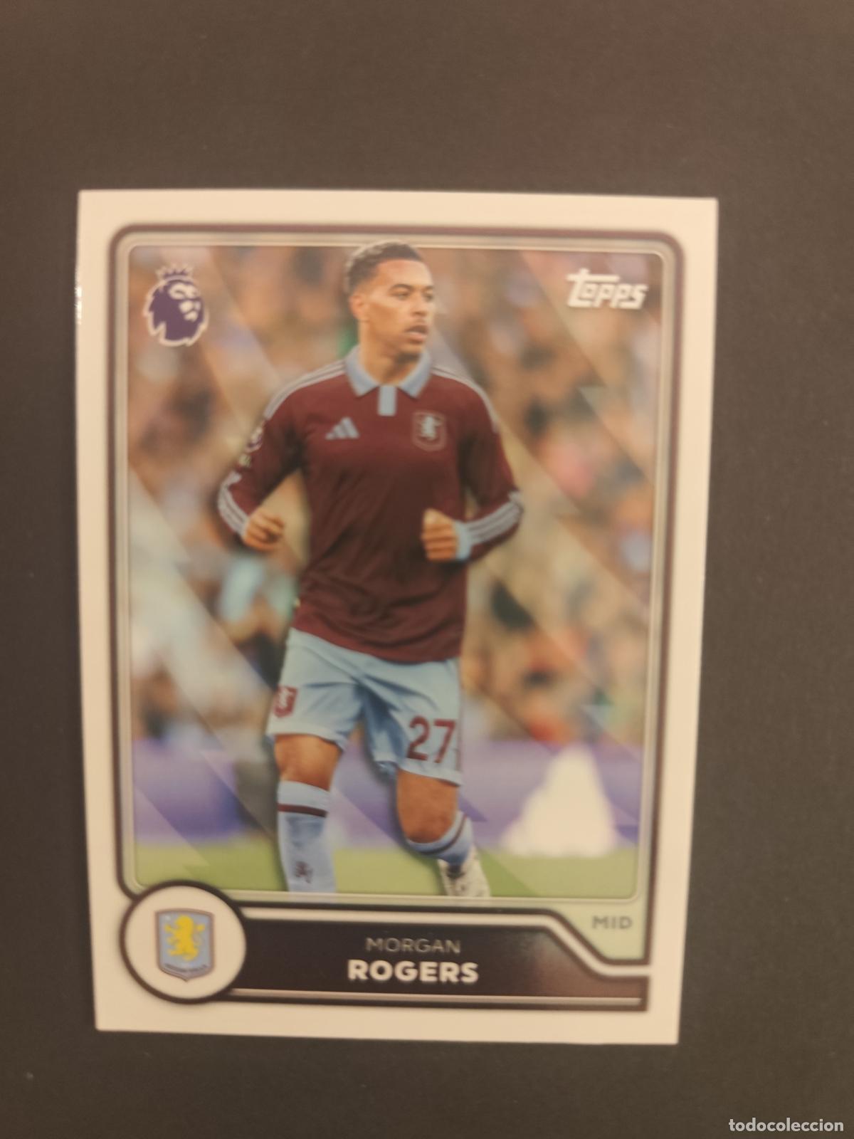 Cromos de f&uacute;tbol: 44 MORGAN ROGERS ASTON VILLA TOPPS FLAGSHIP PREMIER LEAGUE 2026 2027 26 27