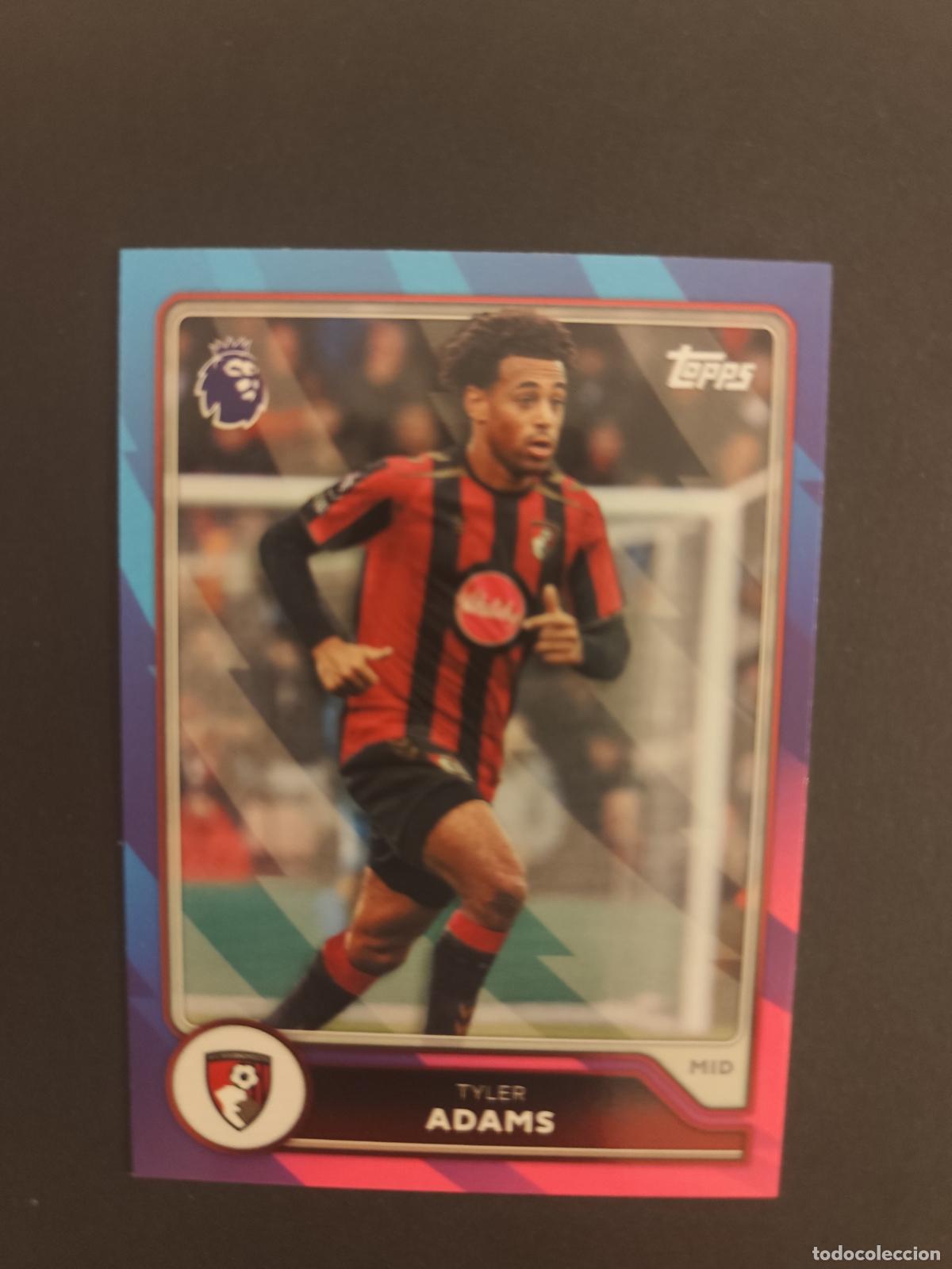 Cromos de f&uacute;tbol: 52 TYLER ADAMS AFC BOURNEMOUTH PARALELA PARALLEL TOPPS FLAGSHIP PREMIER LEAGUE 2026 2027 26 27