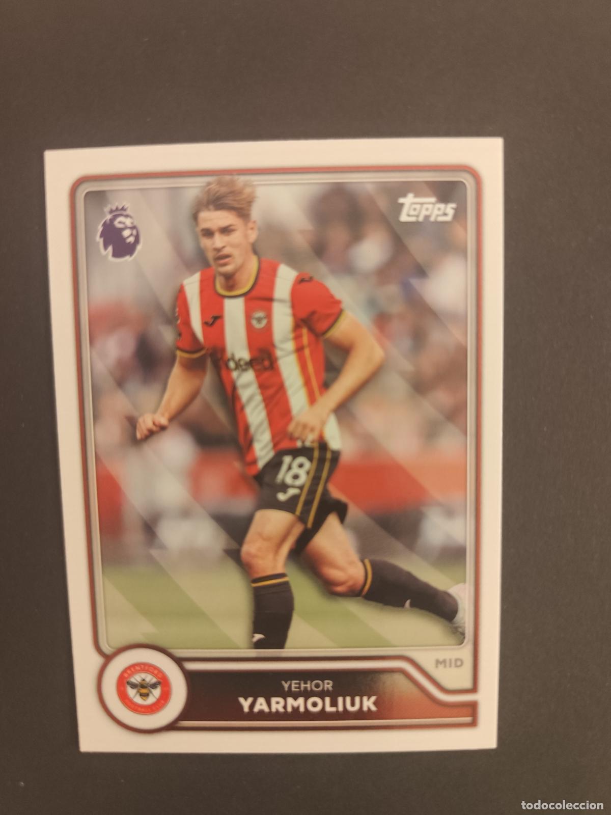 Football Stickers: 71 YEHOR YARMOLYUK BRENTFORD TOPPS FLAGSHIP PREMIER LEAGUE 2026 2027 26 27