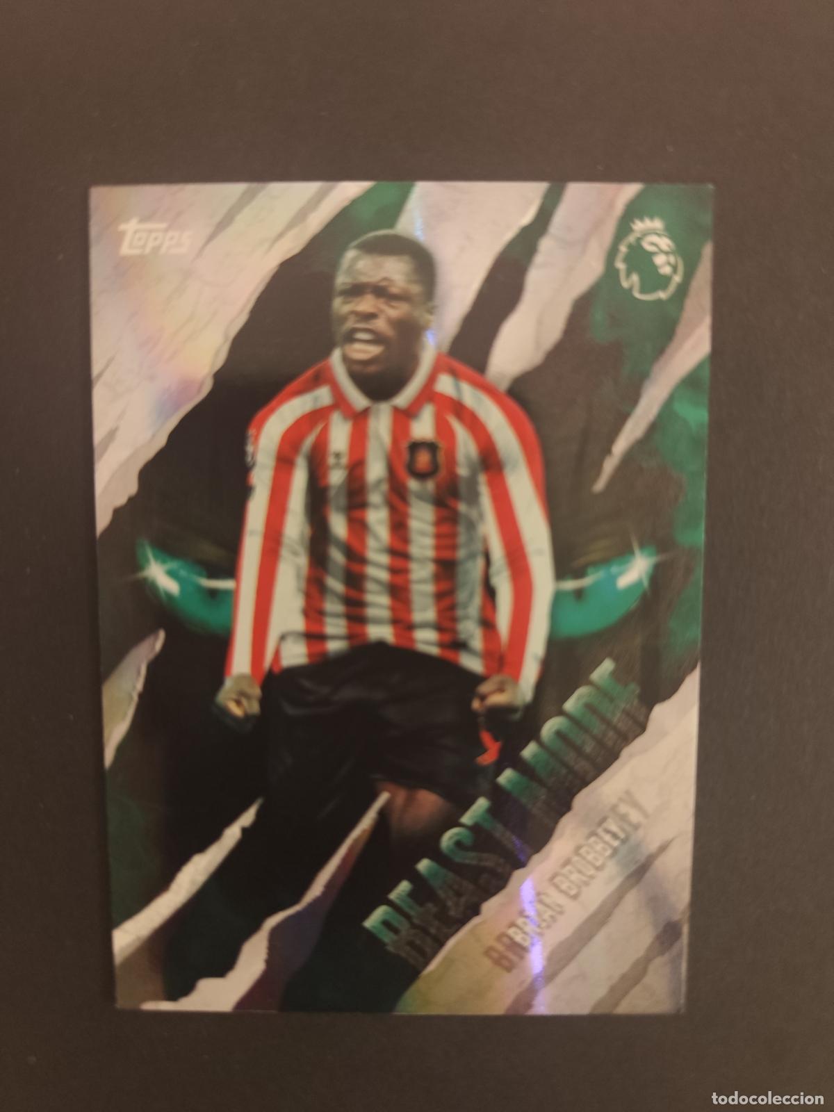 Cromos de f&uacute;tbol: BM 23 BRIAN BROBBEY SUNDERLAND BEAST MODE TOPPS FLAGSHIP PREMIER LEAGUE 2026 2027 26 27