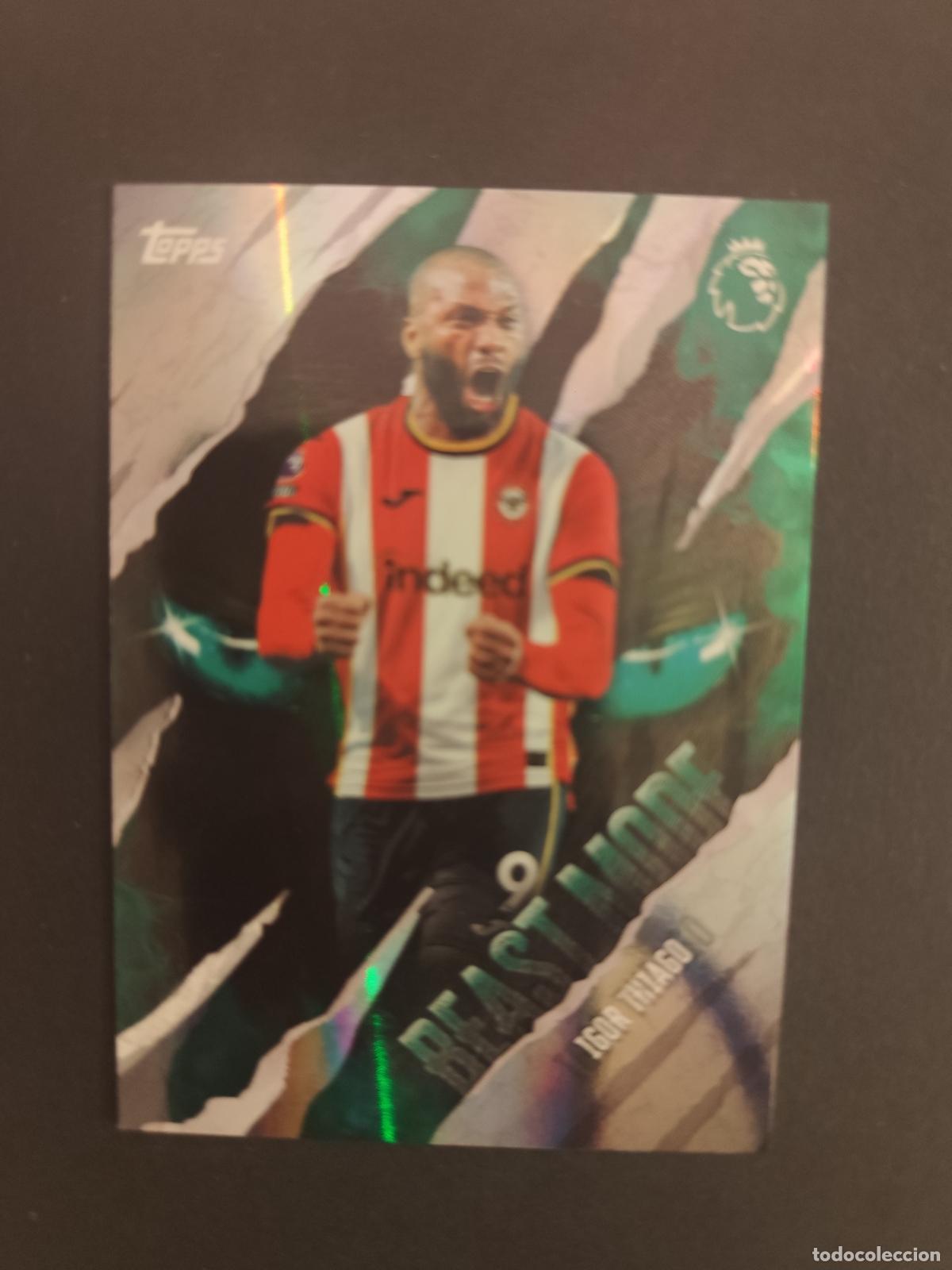 Cromos de f&uacute;tbol: BM 6 IGOR THIAGO BRENTFORD BEAST MODE TOPPS FLAGSHIP PREMIER LEAGUE 2026 2027 26 27