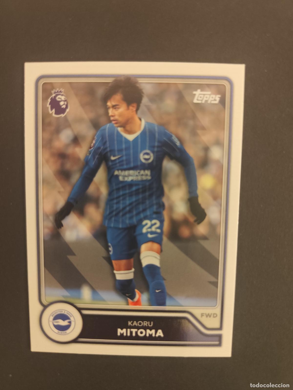 Cromos de f&uacute;tbol: 86 KAORU MITOMA BRIGHTON TOPPS FLAGSHIP PREMIER LEAGUE 2026 2027 26 27