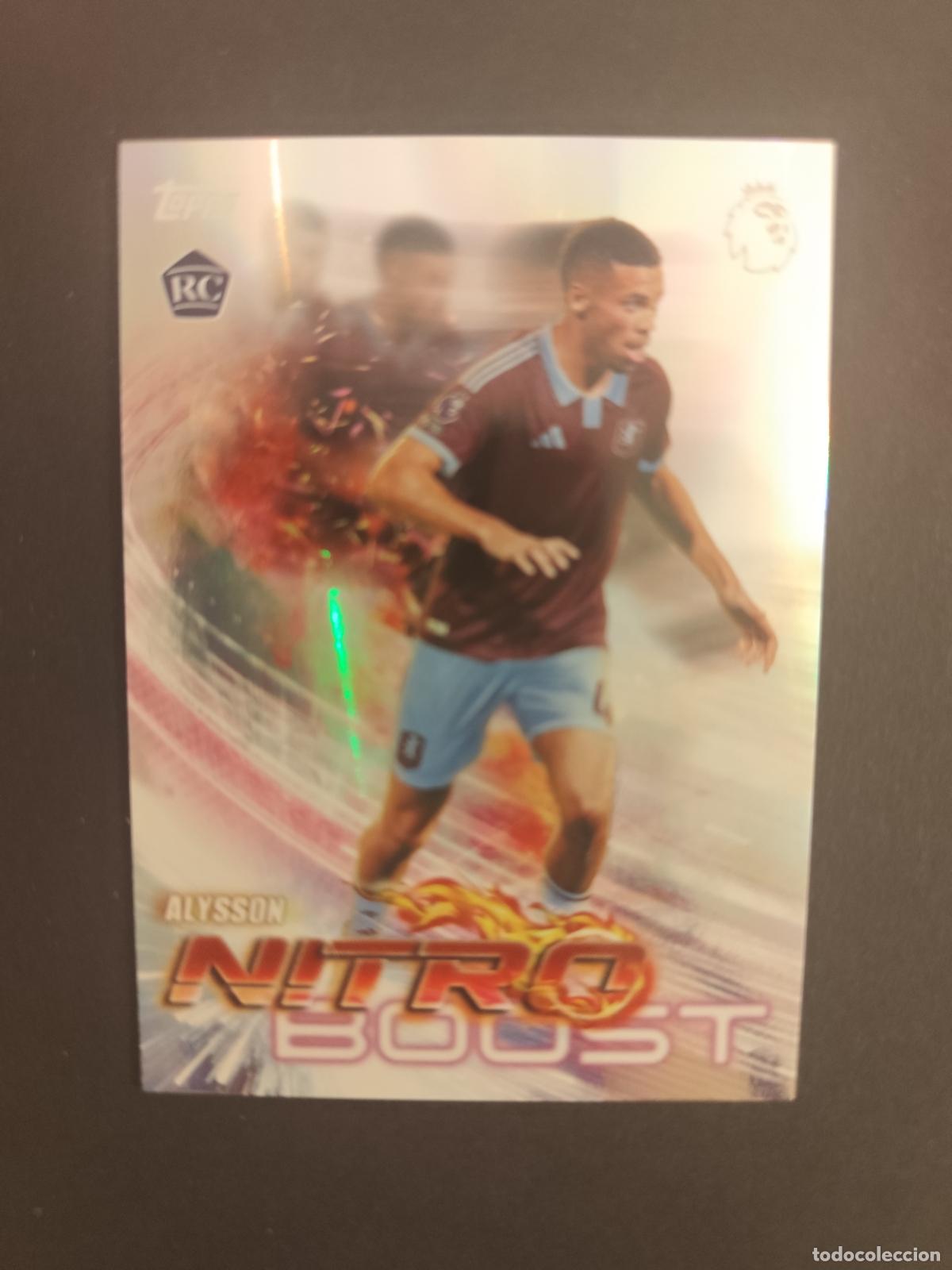 Cromos de f&uacute;tbol: NB 3 ALYSSON ASTON VILLA RC NITRO BOOST TOPPS FLAGSHIP PREMIER LEAGUE 2026 2027 26 27