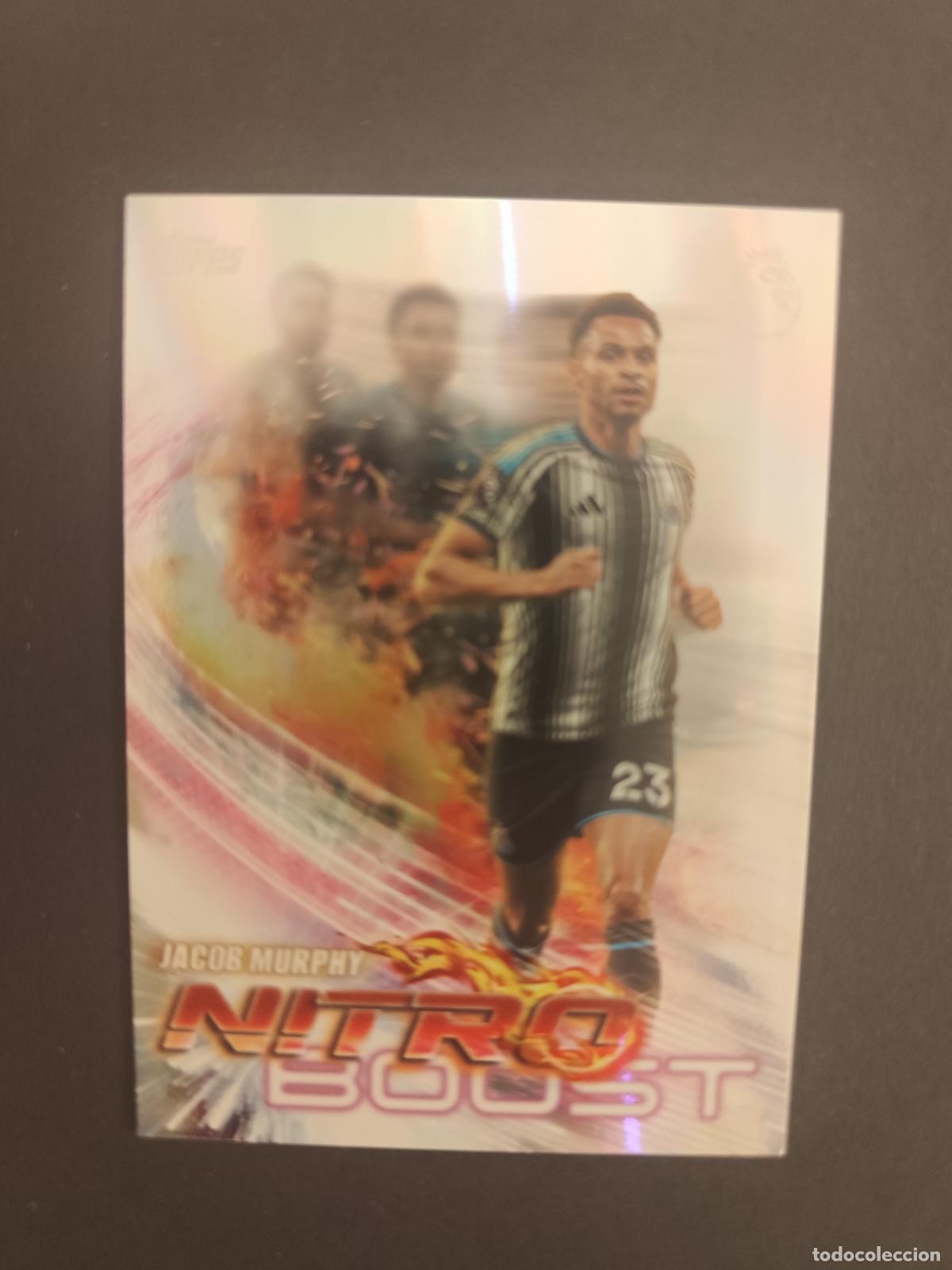 Cromos de f&uacute;tbol: NB 18 JACOB MURPHY NEWCASTLE UNITED NITRO BOOST TOPPS FLAGSHIP PREMIER LEAGUE 2026 2027 26 27