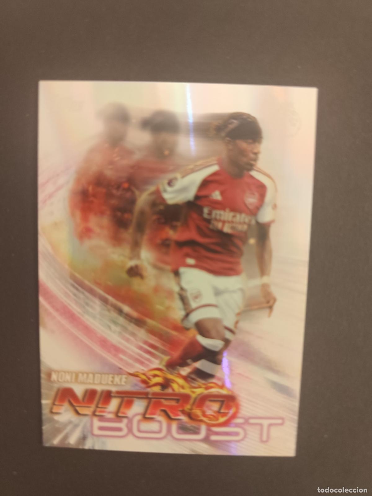 Cromos de f&uacute;tbol: NB 1 NONI MADUEKE ARSENAL NITRO BOOST TOPPS FLAGSHIP PREMIER LEAGUE 2026 2027 26 27