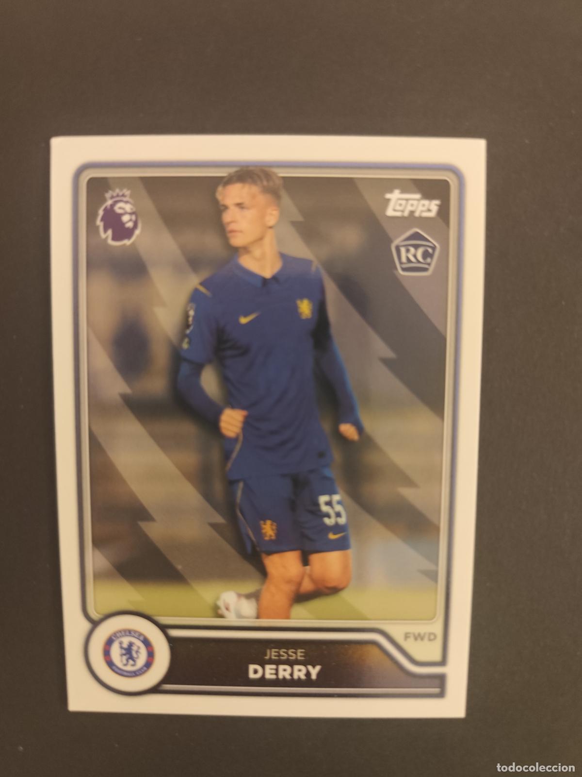 Cromos de f&uacute;tbol: 99 JESSE DERRY CHELSEA RC TOPPS FLAGSHIP PREMIER LEAGUE 2026 2027 26 27