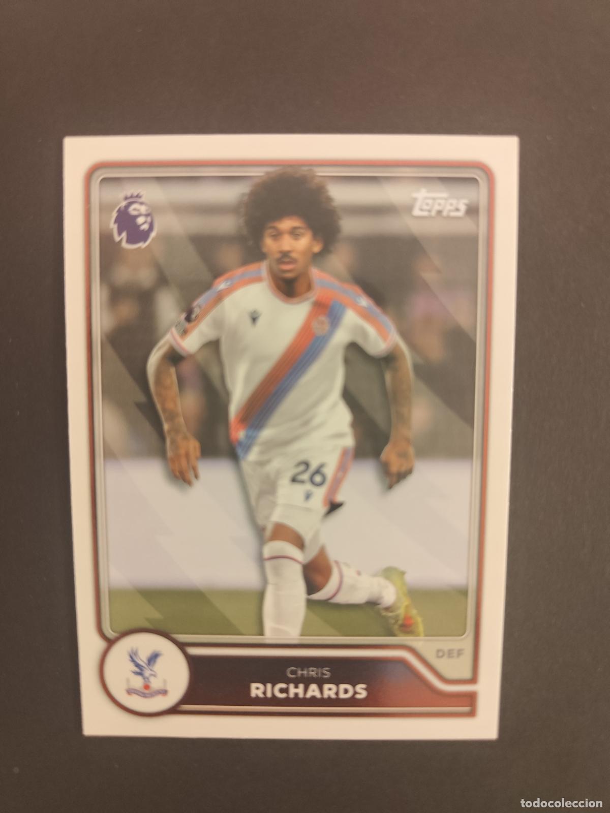 Cromos de f&uacute;tbol: 109 CHRIS RICHARDS CRYSTAL PALACE TOPPS FLAGSHIP PREMIER LEAGUE 2026 2027 26 27
