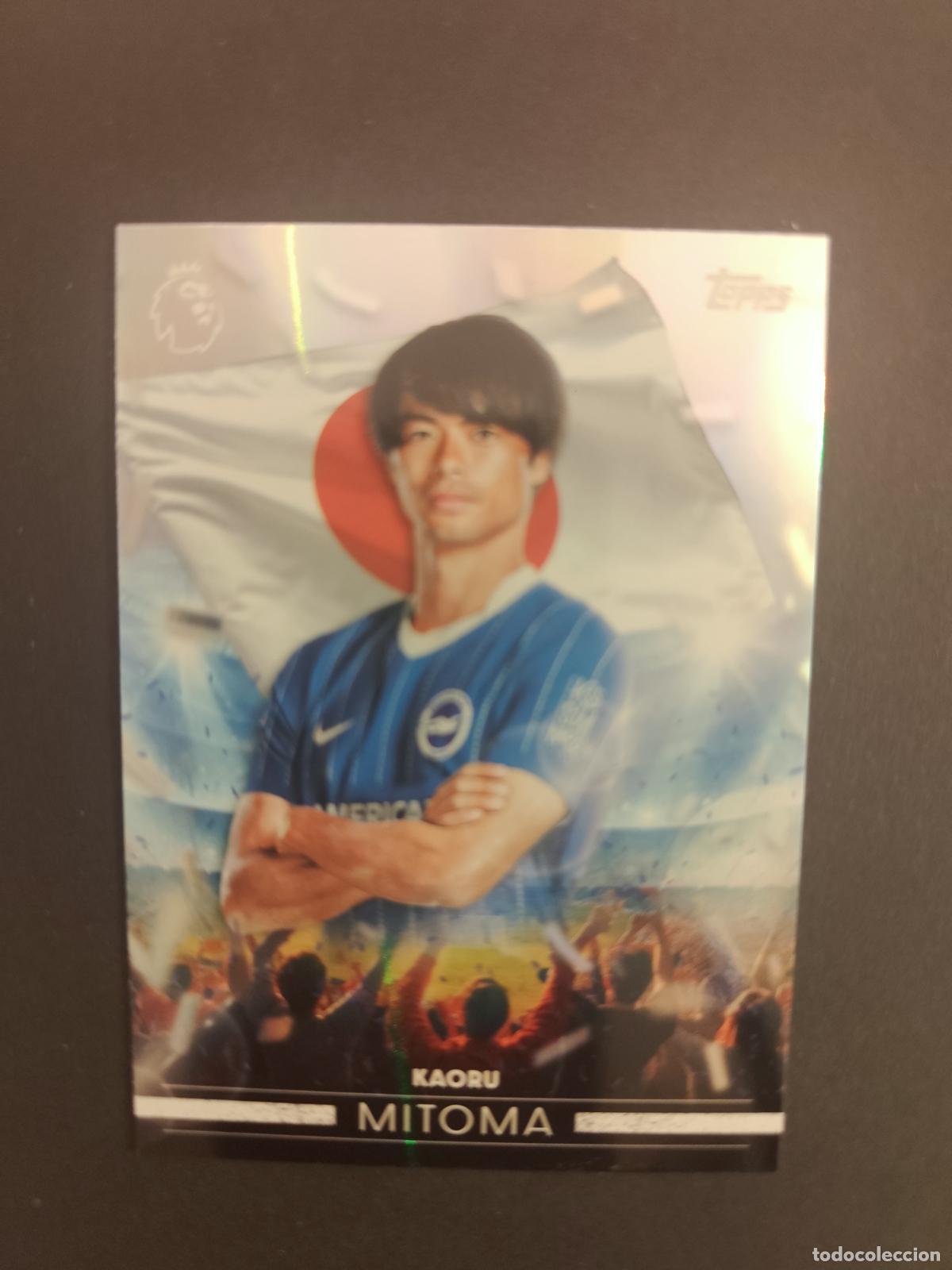 Cromos de f&uacute;tbol: FF 8 KAORU MITOMA BRIGHTON FLYING THE FLAG TOPPS FLAGSHIP PREMIER LEAGUE 2026 2027 26 27