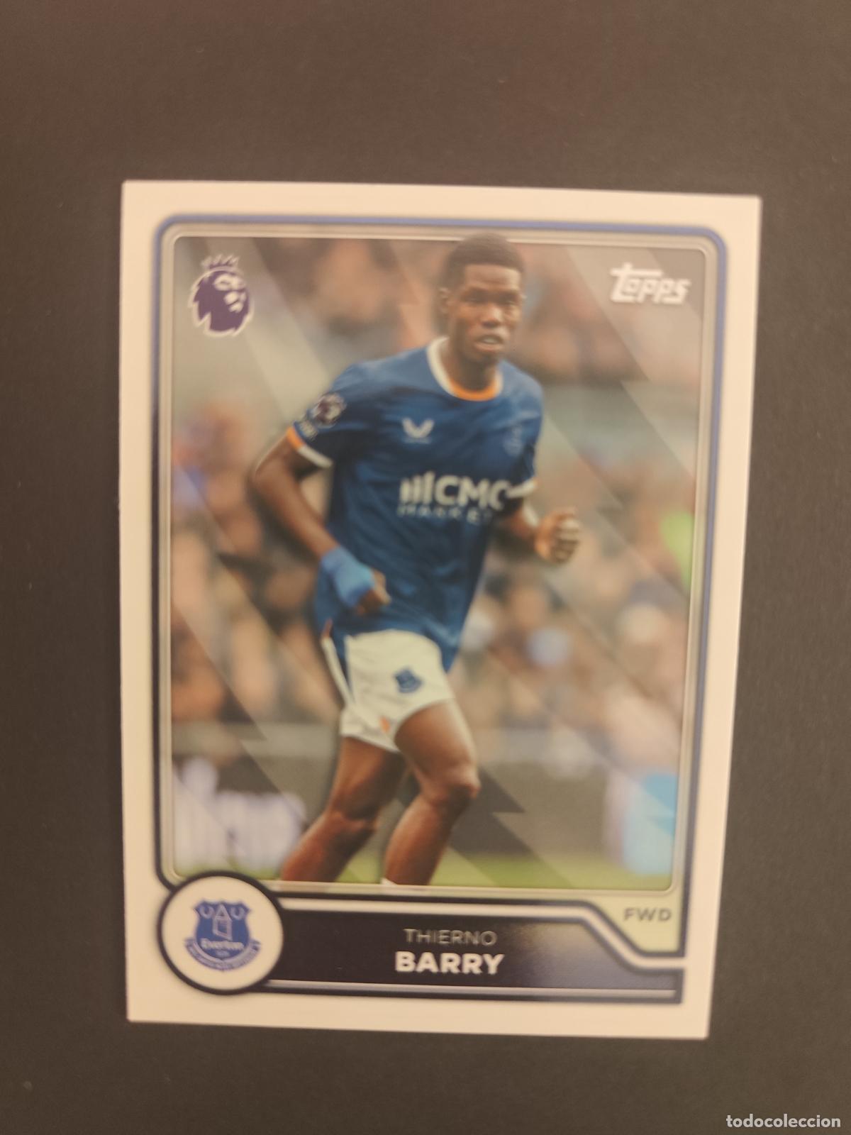 Fu&szlig;ball-Sticker: 132 THIERNO BARRY EVERTON TOPPS FLAGSHIP PREMIER LEAGUE 2026 2027 26 27