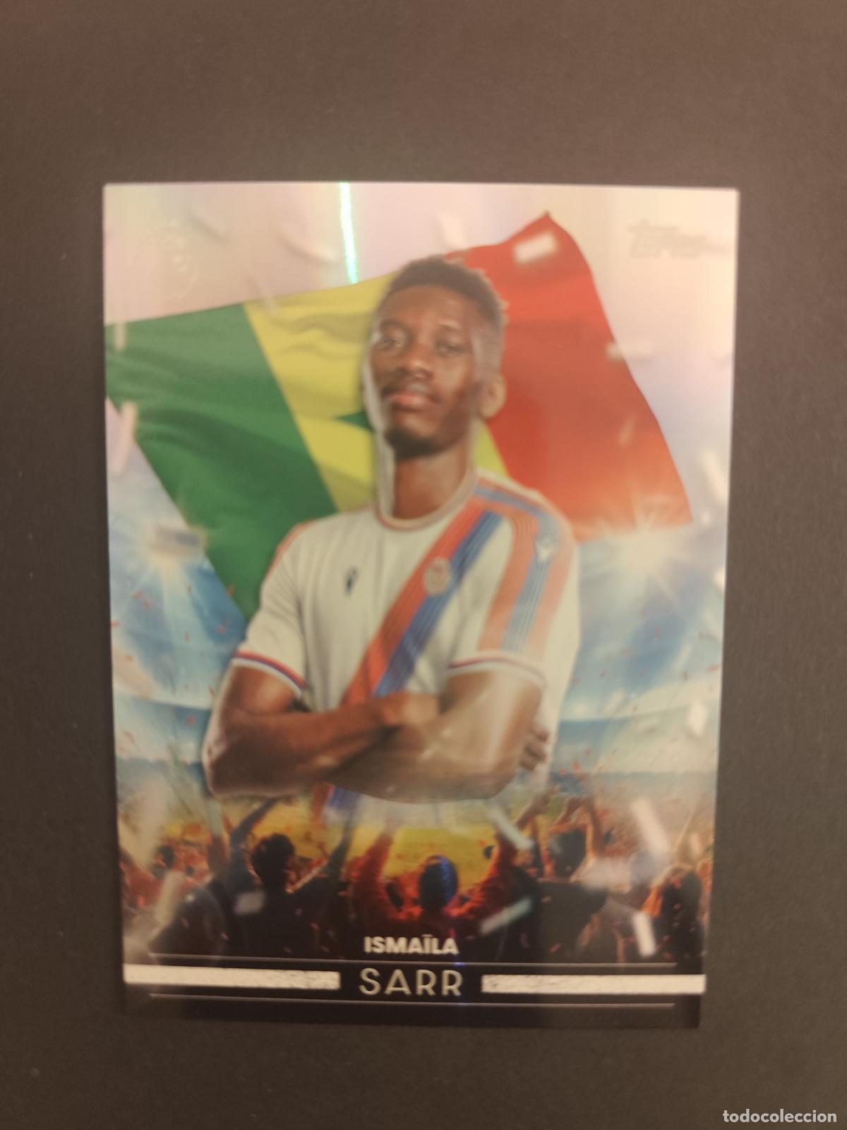 Fu&szlig;ball-Sticker: FF 11 ISMAILA SARR CRYSTAL PALACE FLYING THE FLAG TOPPS FLAGSHIP PREMIER LEAGUE 2026 2027 26 27