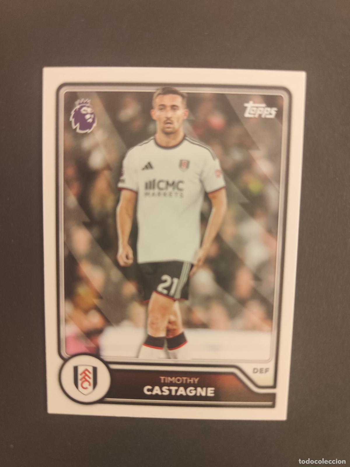Fu&szlig;ball-Sticker: 137 TIMOTHY CASTAGNE FULHAM TOPPS FLAGSHIP PREMIER LEAGUE 2026 2027 26 27