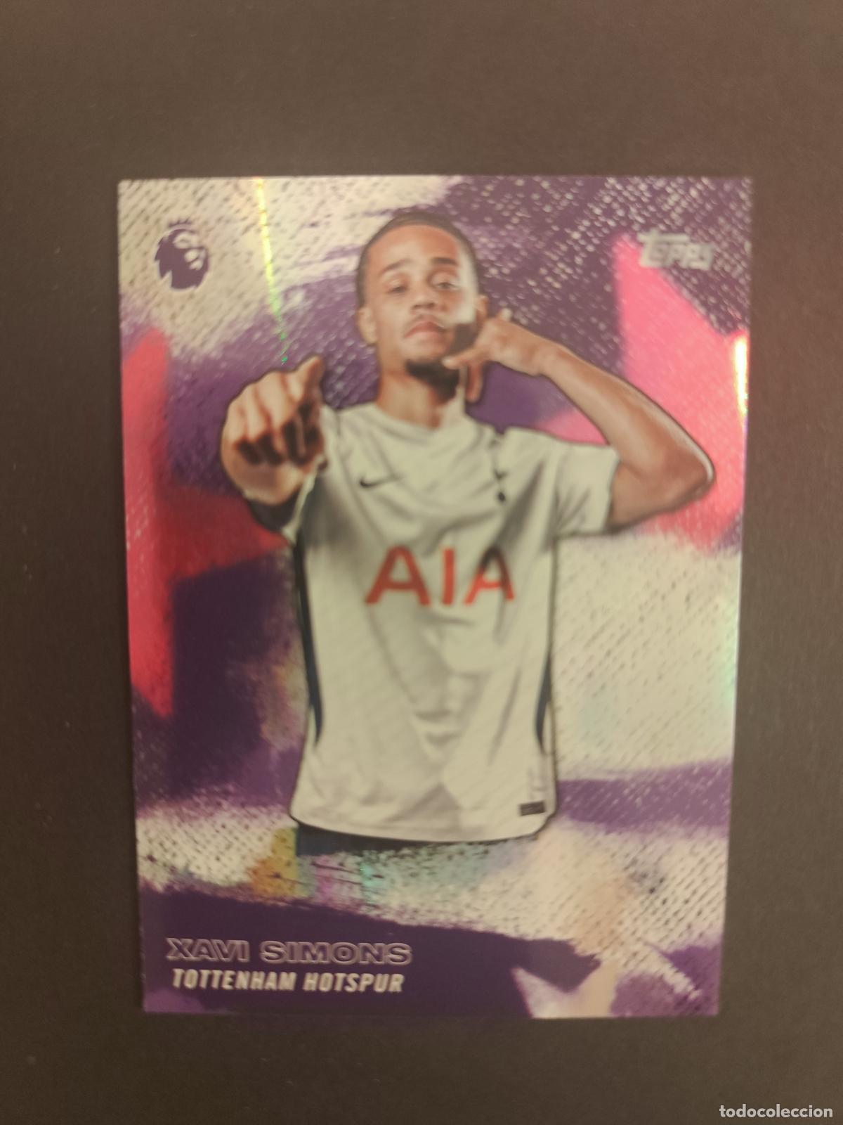 Football Stickers: SPL 23 XAVI SIMONS TOTTENHAM HOTSPUR STARS TOPPS FLAGSHIP PREMIER LEAGUE 2026 2027 26 27