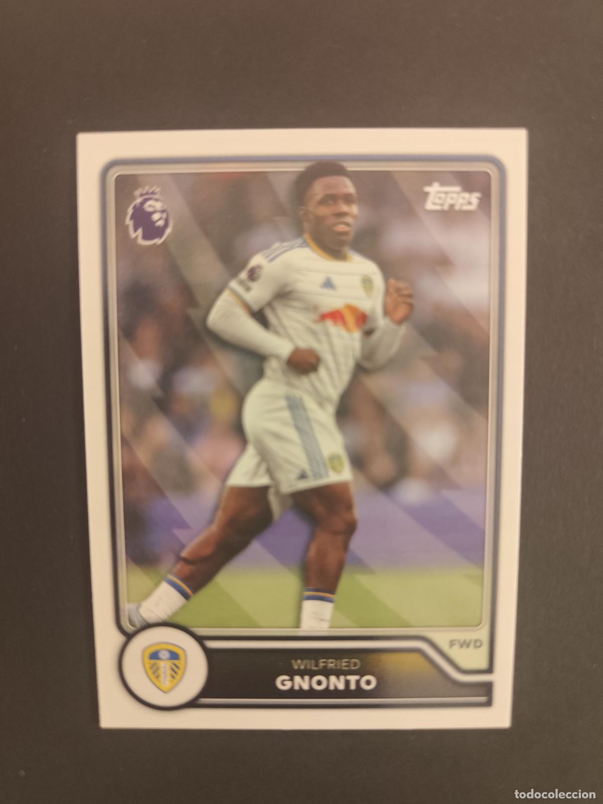 Football Stickers: 157 WILFRIED GNONTO LEEDS UNITED TOPPS FLAGSHIP PREMIER LEAGUE 2026 2027 26 27