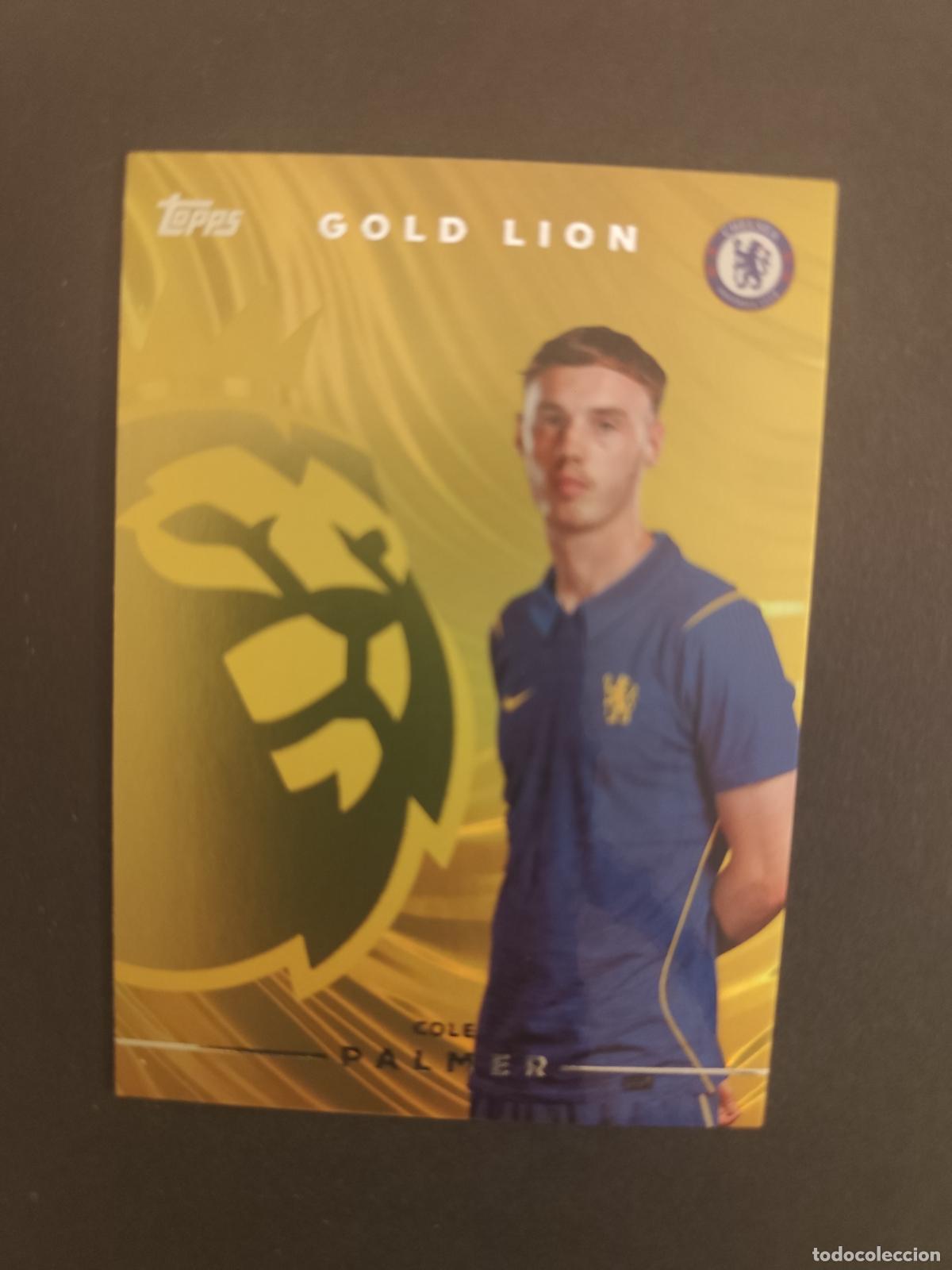 Football Stickers: GL 7 COLE PALMER CHELSEA GOLD LION TOPPS FLAGSHIP PREMIER LEAGUE 2026 2027 26 27