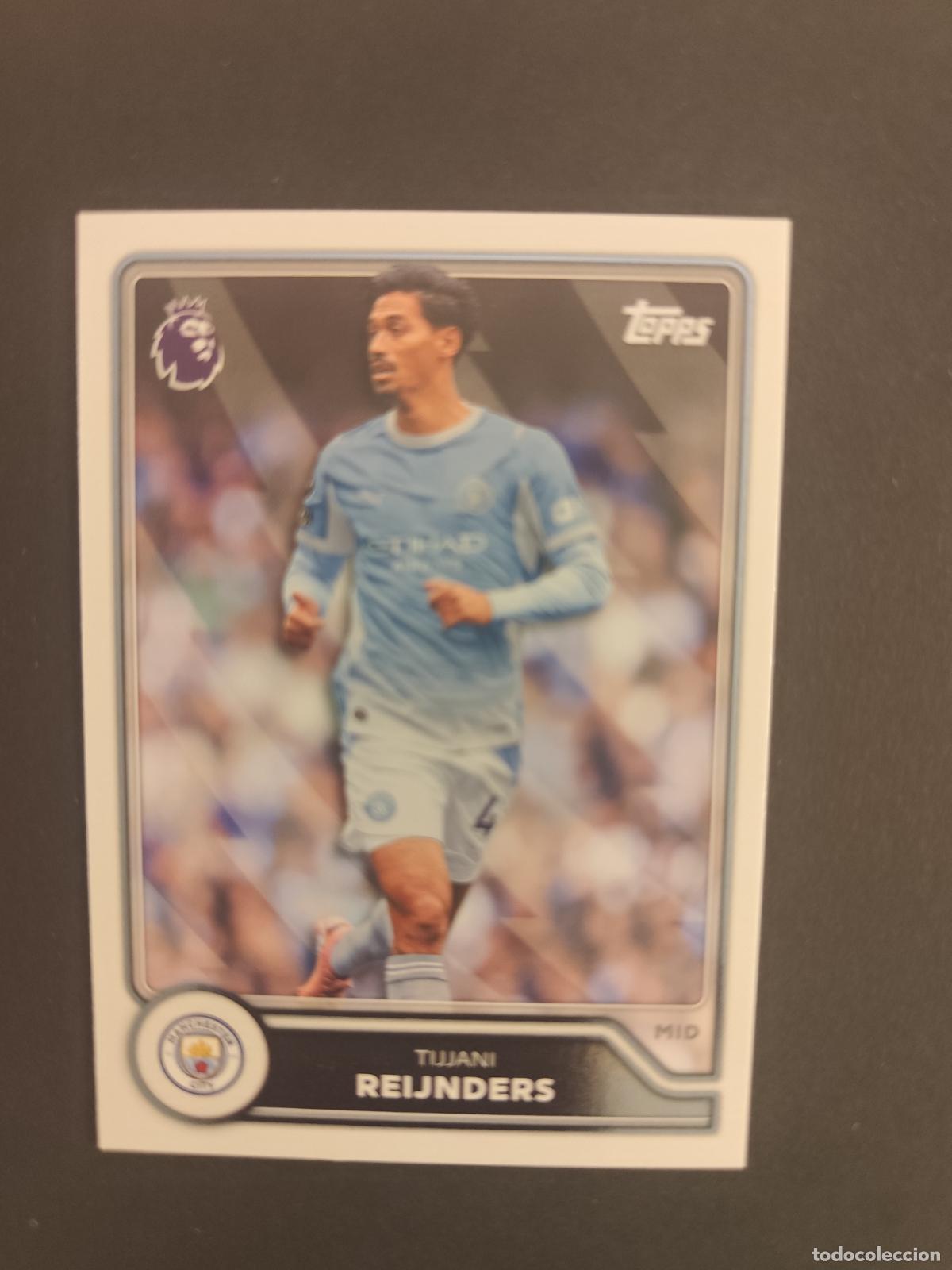 Cromos de f&uacute;tbol: 180 TIJJANI REIJNDERS MANCHESTER CITY TOPPS FLAGSHIP PREMIER LEAGUE 2026 2027 26 27