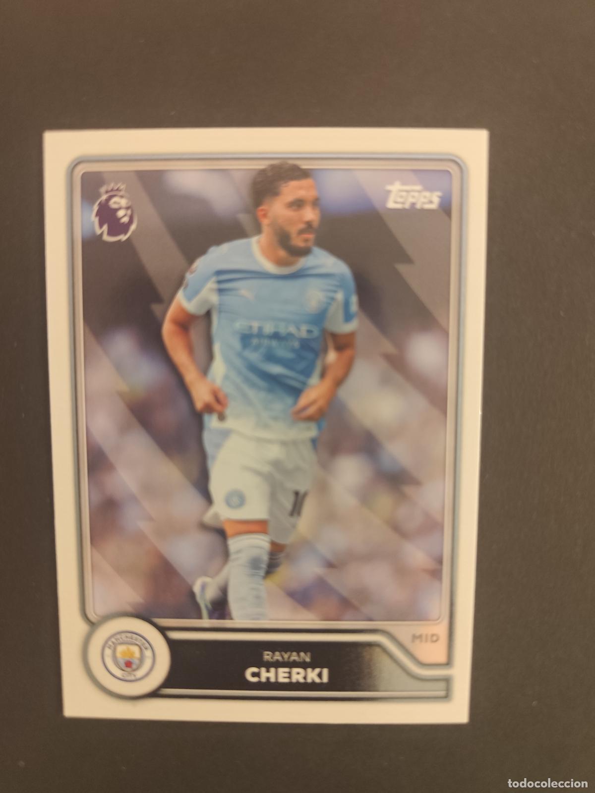 Cromos de f&uacute;tbol: 184 RAYAN CHERKI MANCHESTER CITY TOPPS FLAGSHIP PREMIER LEAGUE 2026 2027 26 27