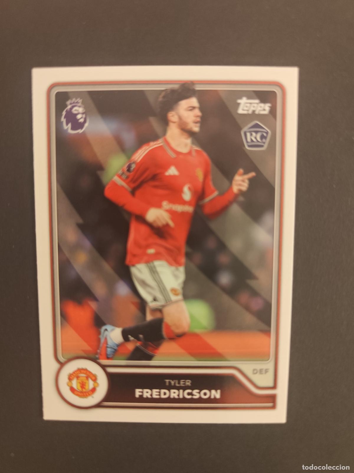 Cromos de f&uacute;tbol: 189 TYLER FREDRICKSON MANCHESTER UNITED RC TOPPS FLAGSHIP PREMIER LEAGUE 2026 2027 26 27