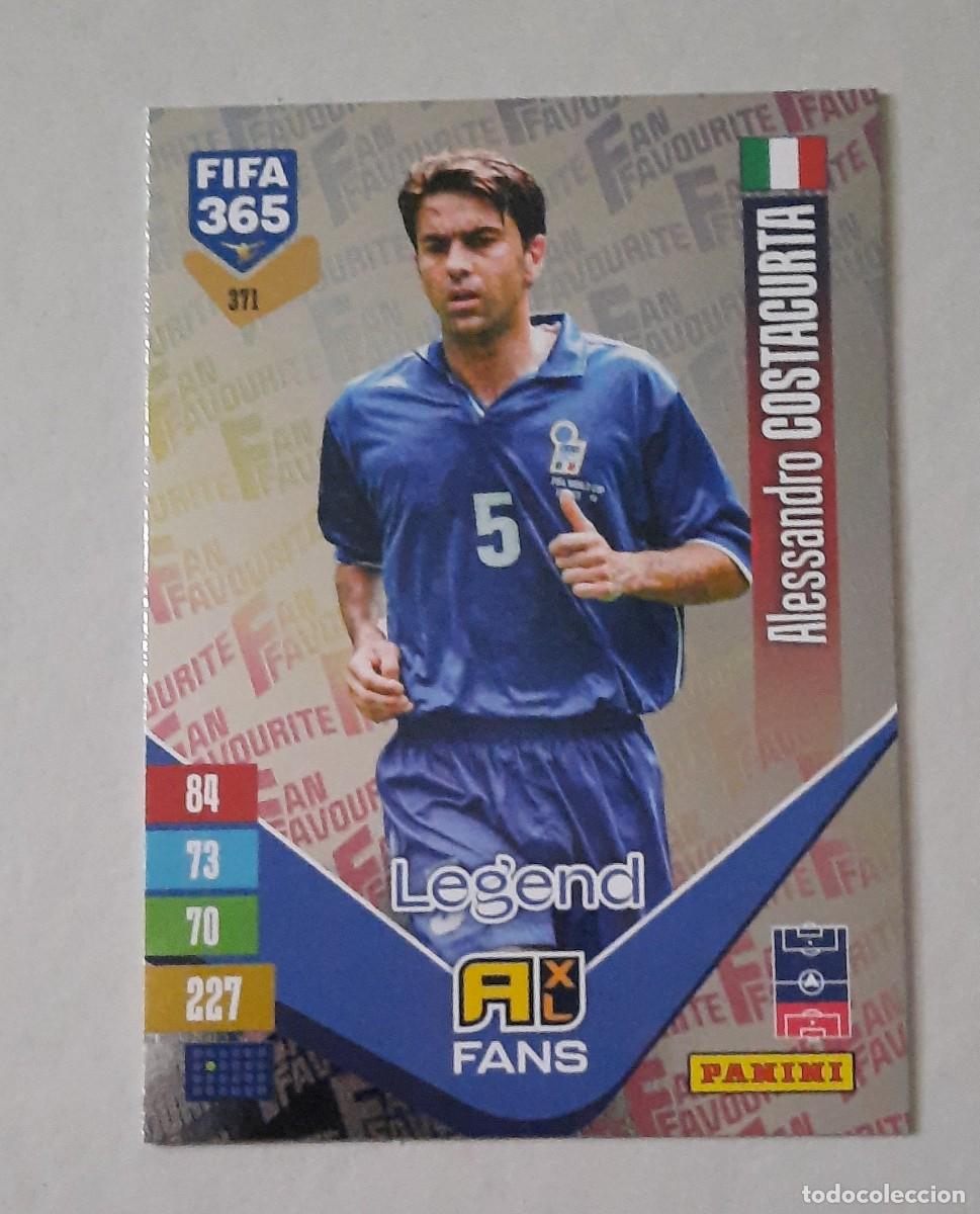 Football Stickers: Alessandro Costacurta Legend plata #371 Fans Favourite Fifa 365 2027