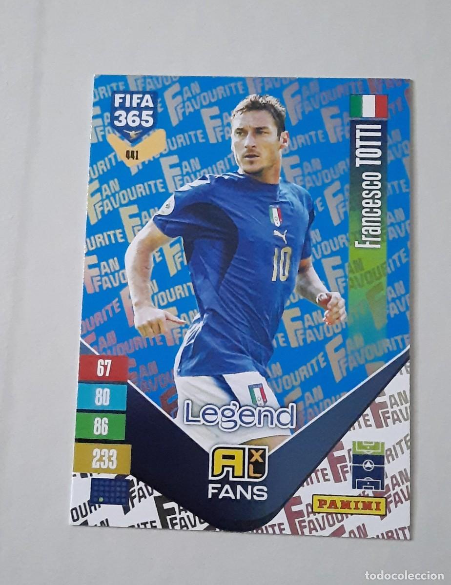Fu&szlig;ball-Sticker: Francesco Totti Legend azul #441 Fans Favourite Fifa 365 2027