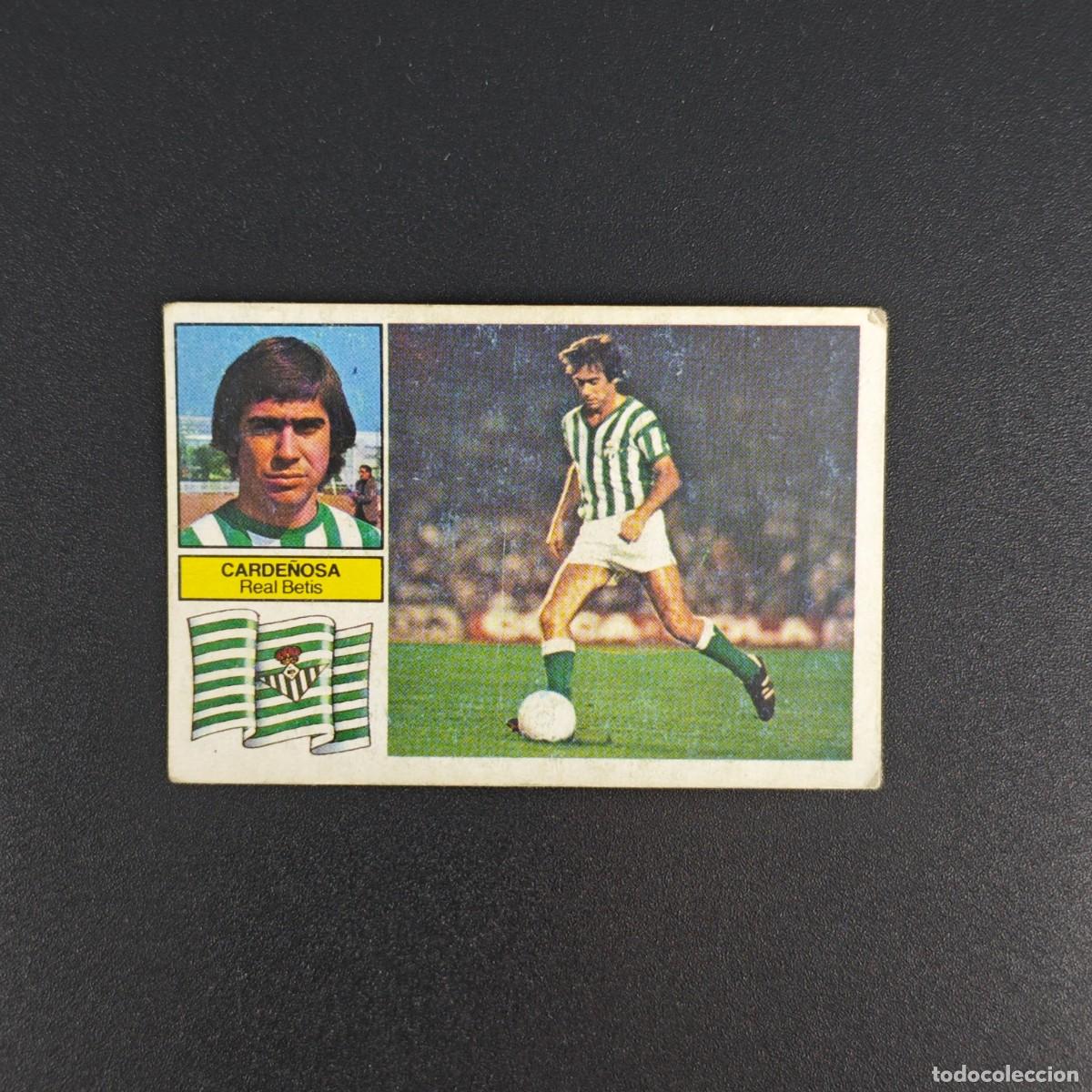 Fu&szlig;ball-Sticker: CROMO DE FUTBOL LIGA ESTE 82 83 1982 1983 NUNCA PEGADO SIN PEGAR CARDE&Ntilde;OSA REAL BETIS RA1026