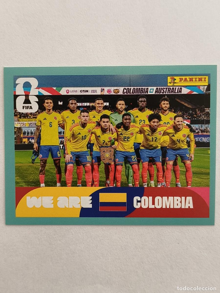 Cromos de f&uacute;tbol: #COL13 ALINEACION (COLOMBIA) MUNDIAL 2026 PANINI