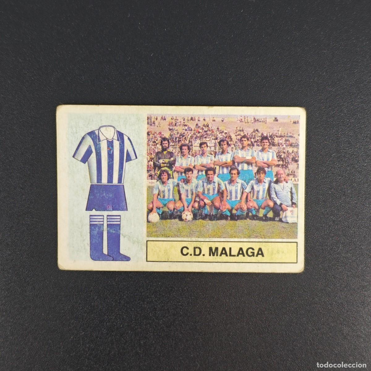 Cromos de f&uacute;tbol: CROMO DE FUTBOL LIGA ESTE 82 83 1982 1983 NUNCA PEGADO SIN PEGAR ALINEACION C. D. MALAGA RA1026