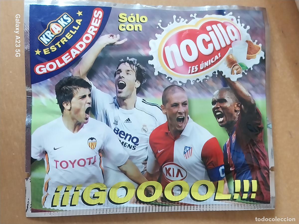 Cromos de f&uacute;tbol: NOCILLA ETO TORRES VAN NISTELROOY KRAKS VILLA JUGONES 2006 ** SOBRE SIN ABRIR ORIGINAL