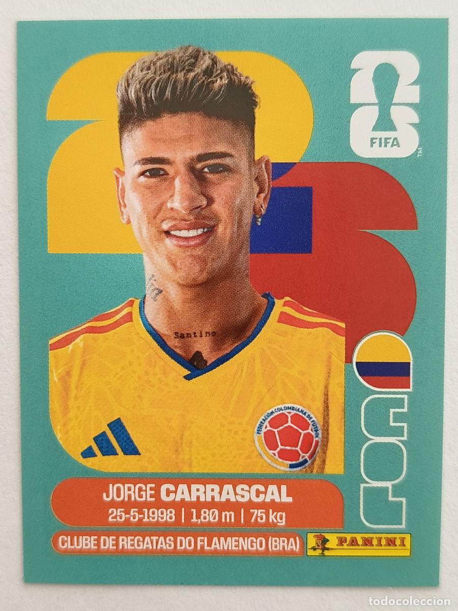 Cromos de f&uacute;tbol: #COL16 CARRASCAL (COLOMBIA) MUNDIAL 2026 PANINI