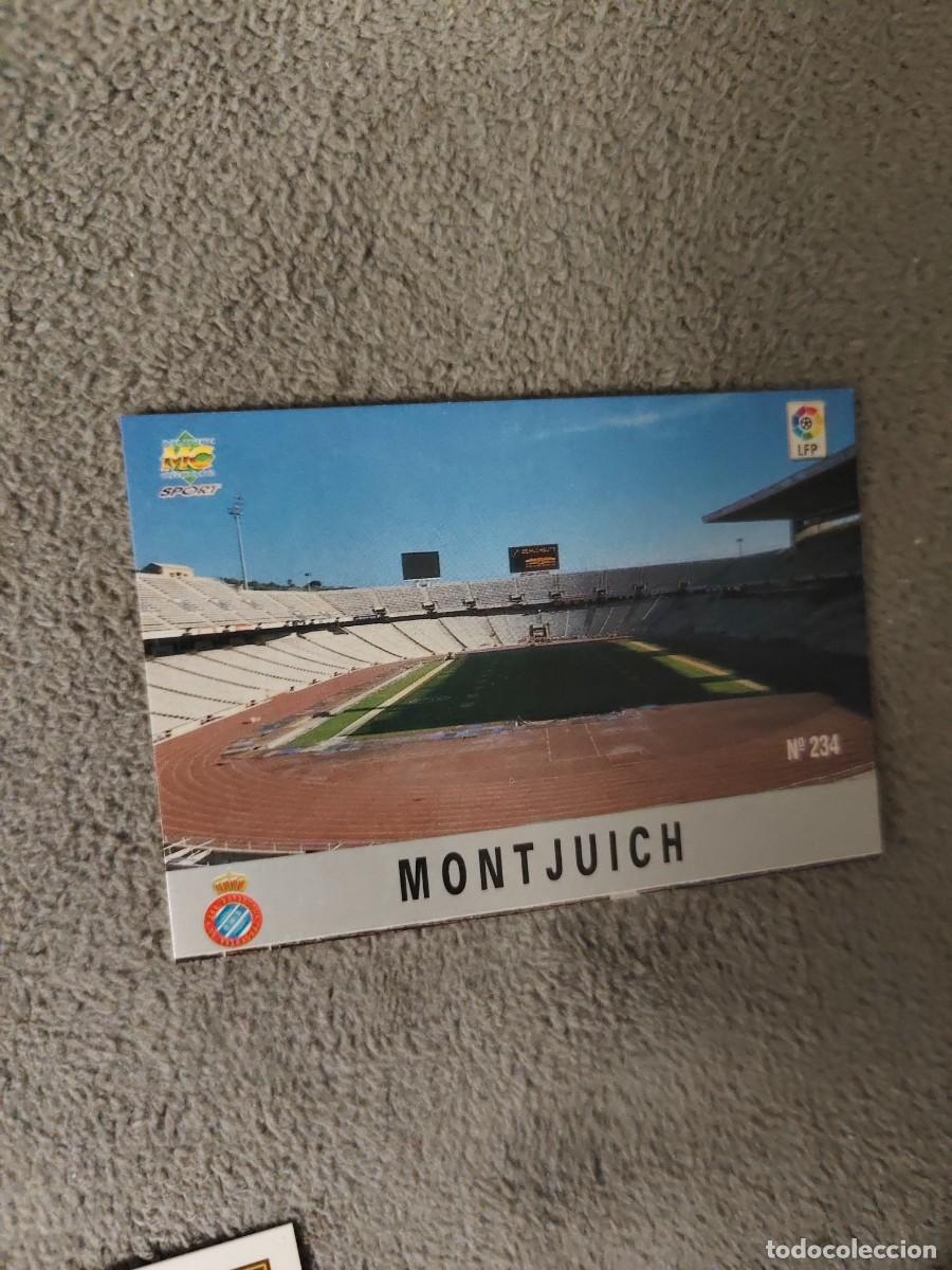 Cromos de f&uacute;tbol: 234. E. O. MONTJUIC R.C.D. ESPANYOL MUNDICROMO FICHAS 97 98 LIGA 1997 1998 CARD ABB